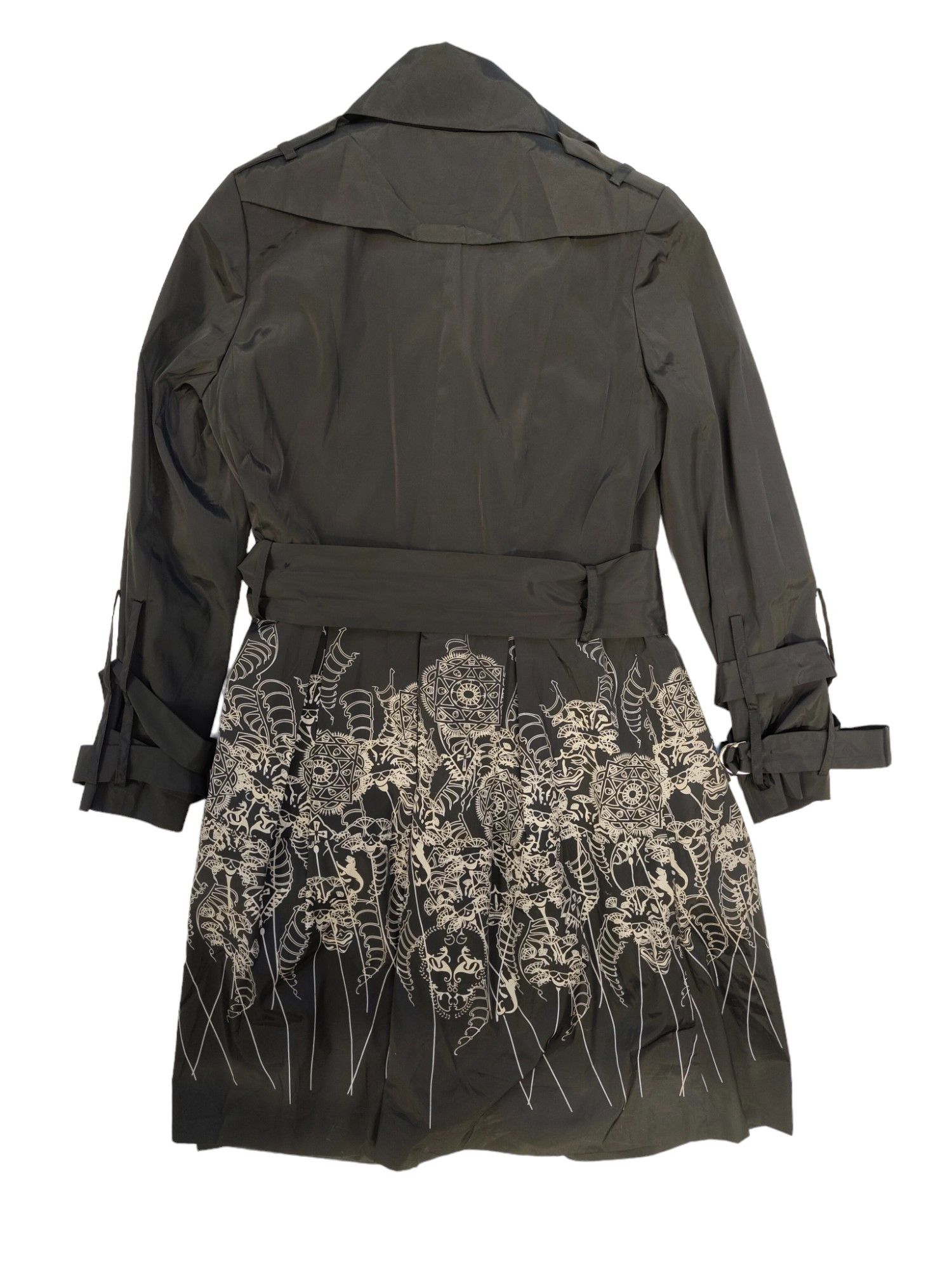 Stella McCartney Trench Coat With Print At The Bottom Size XS / US 0-2 / IT 36-38 - 2 Thumbnail