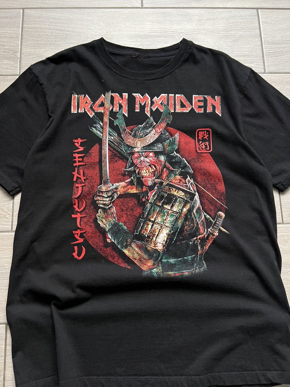 Band Tees Vintage Iron Maiden Metal Rock Band T-shirt 00’s Size US L / EU 52-54 / 3 - 3 Thumbnail