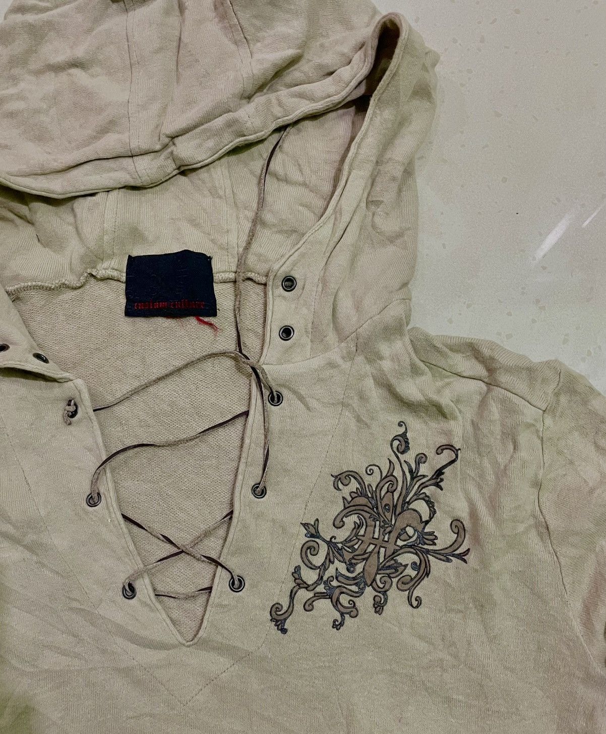Japanese Brand Custom culture hoodie shirt. Size US L / EU 52-54 / 3 - 2 Thumbnail