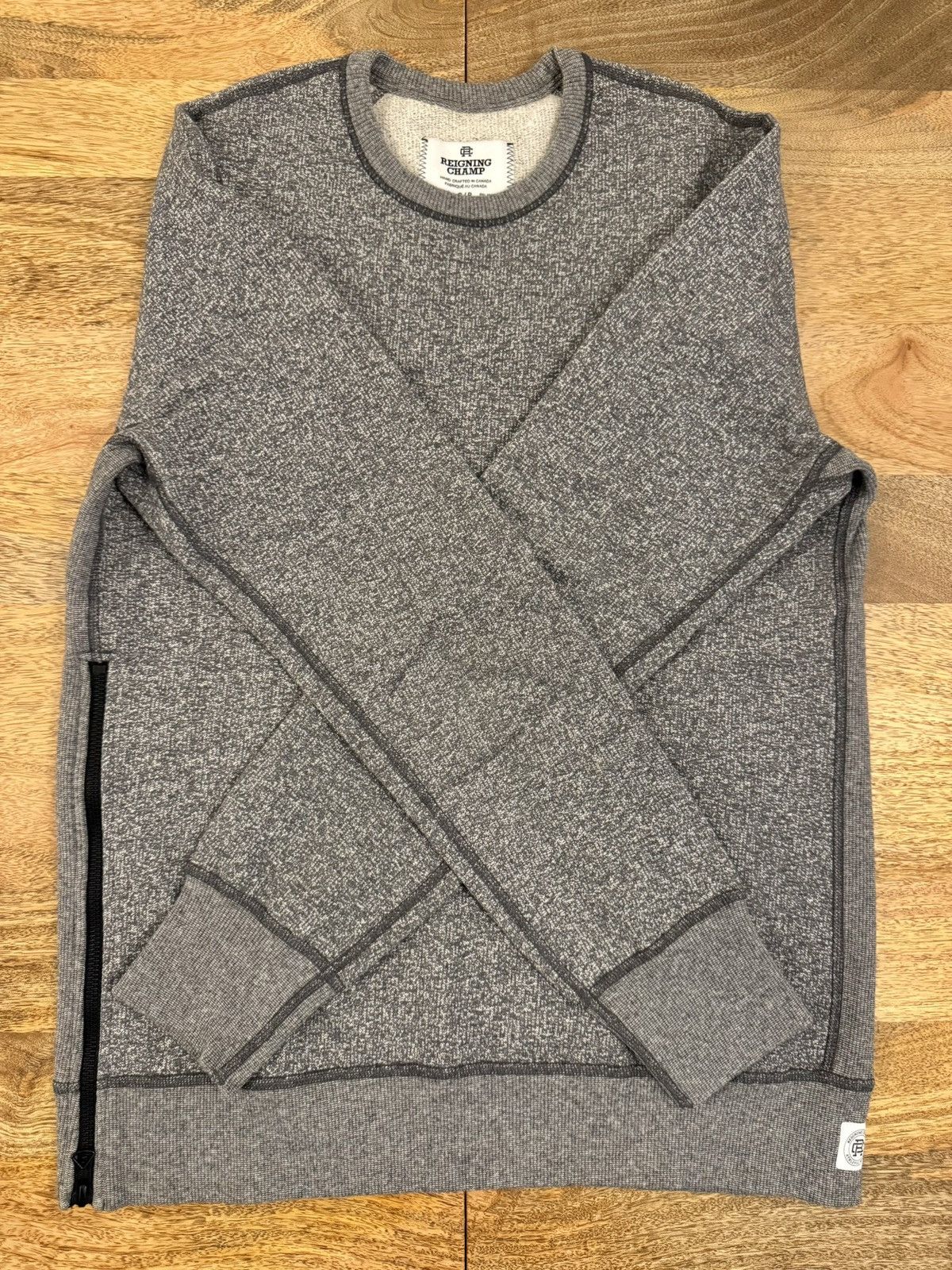 Reigning Champ Reining Champ Side Zip Sweatshirt Size US S / EU 44-46 / 1 - 4 Thumbnail
