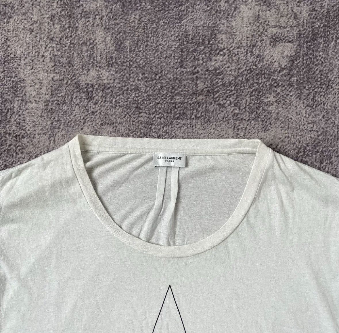 Saint Laurent Paris Saint Laurent tee Size US L / EU 52-54 / 3 - 4 Thumbnail