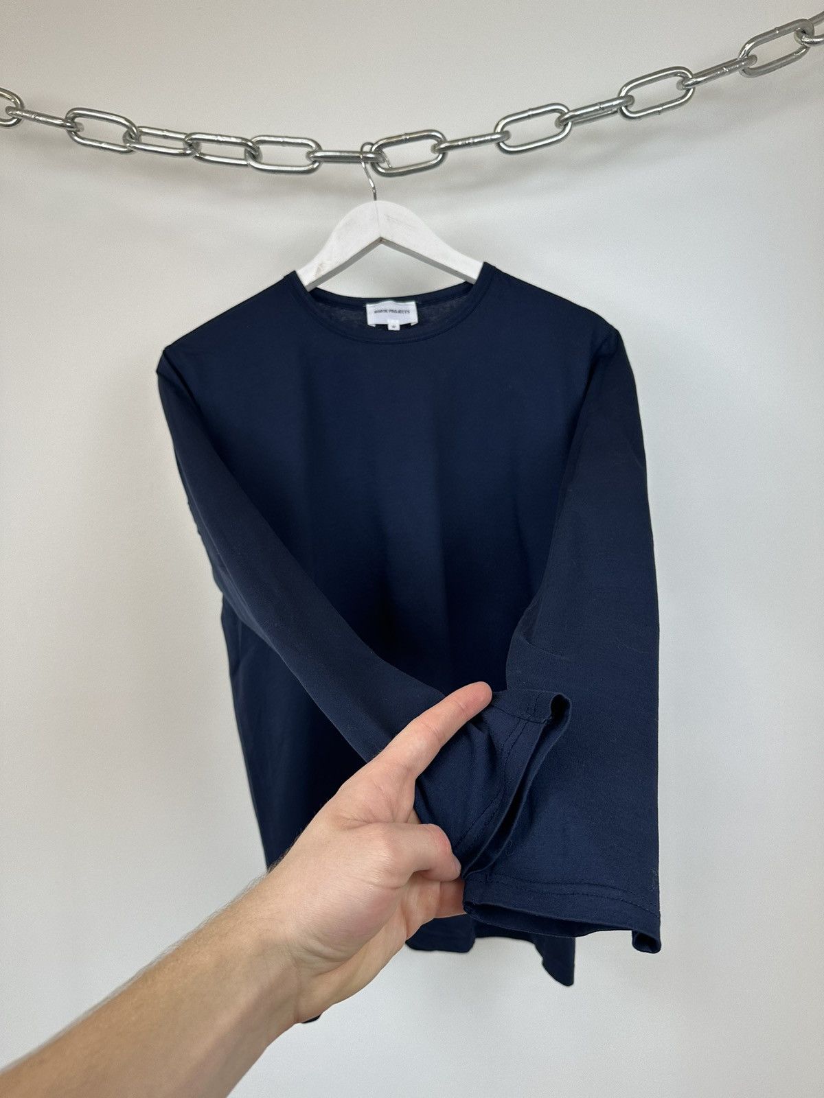 Norse Projects Vintage Norse Projects Plain Luxury Jesper Long Sleeve Tee Size US M / EU 48-50 / 2 - 4 Thumbnail