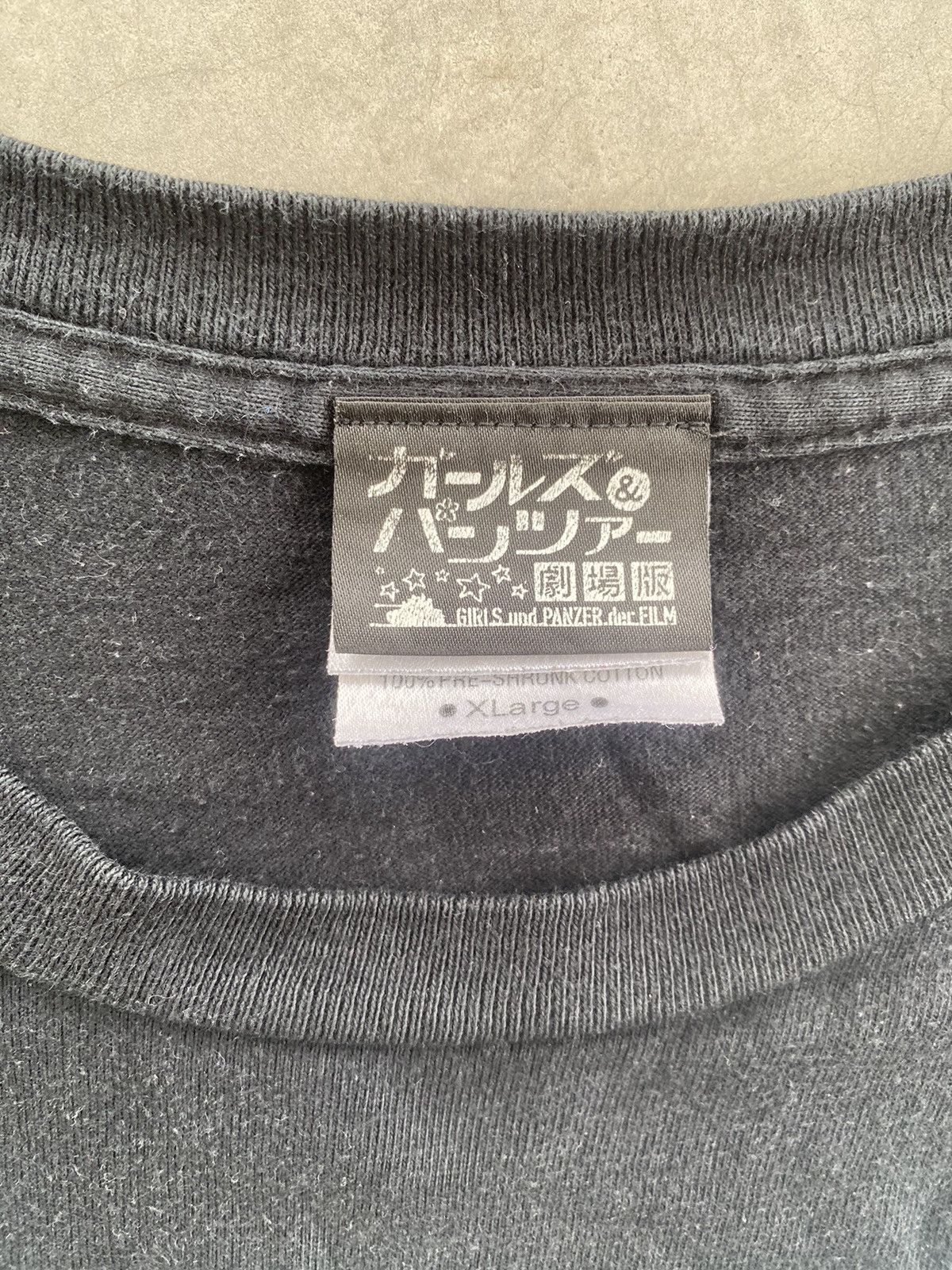 Anime × Vintage GIRLS UND PANZER DER FILM ANIMA TEE Size US XL / EU 56 / 4 - 3 Thumbnail
