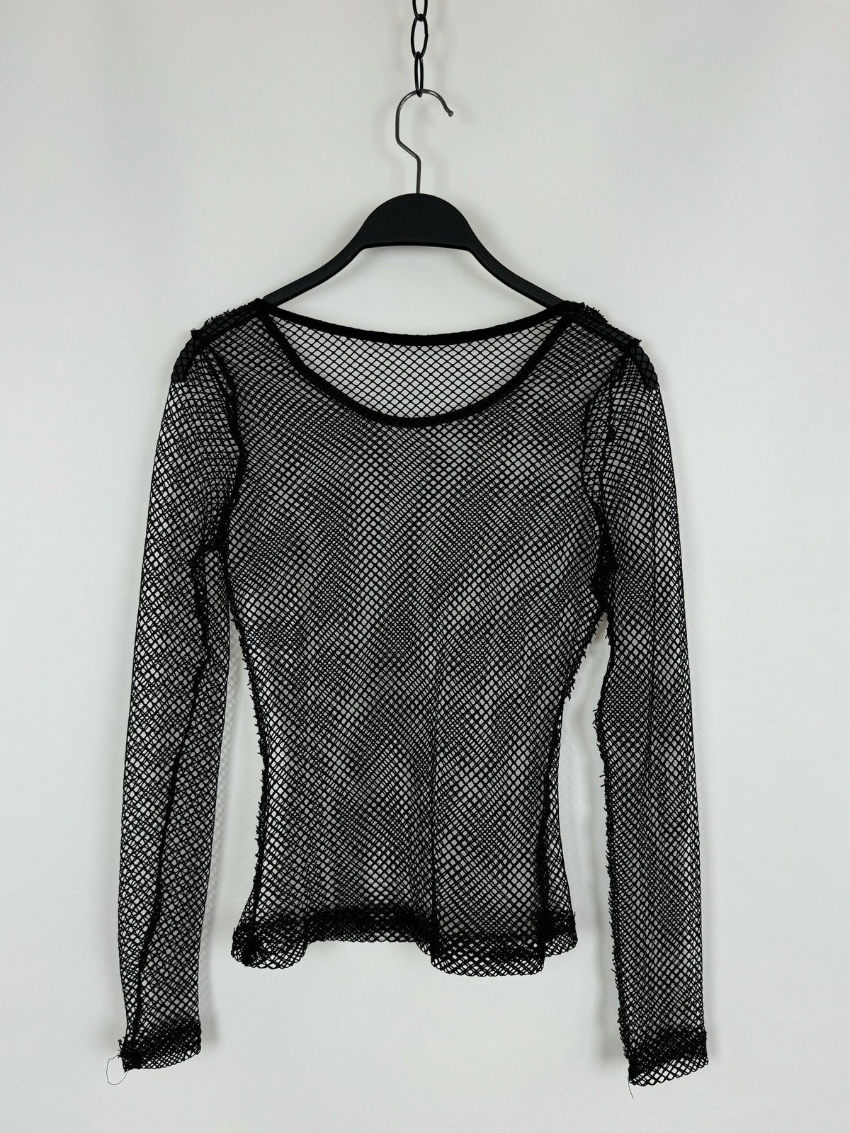 Vintage Y2K Vintage Mesh Top L/S Size M / US 6-8 / IT 42-44 - 8 Thumbnail