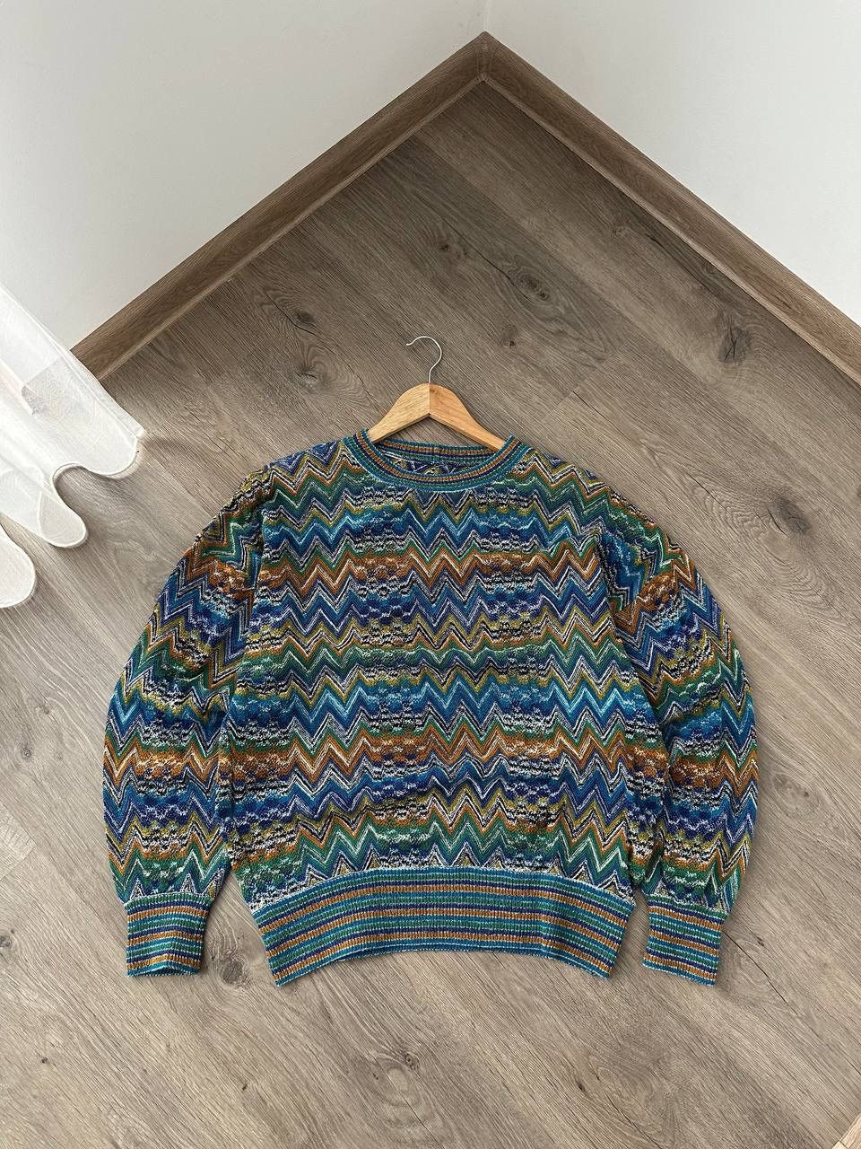 Missoni × Vintage Vintage Missoni Multicolour Pull International Sweater Size US L / EU 52-54 / 3 - 1 Thumbnail