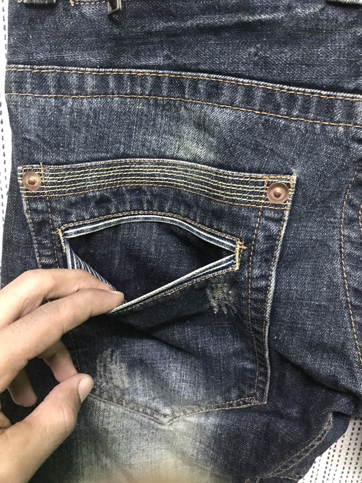 Japanese Brand Very rare‼️punk japanese brand rare design Size US 32 / EU 48 - 5 Thumbnail