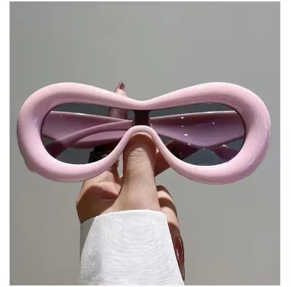 Electric Visual Pink Oval Candy Color Goggle Sun Glasses Size ONE SIZE - 1 Thumbnail