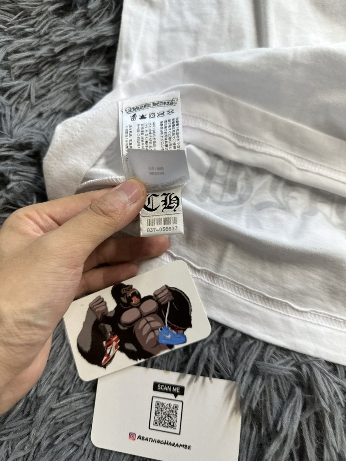 Chrome Hearts Chrome Hearts Honolulu Exclusive Horseshoe T-Shirt 'White' Size US M / EU 48-50 / 2 - 8 Thumbnail