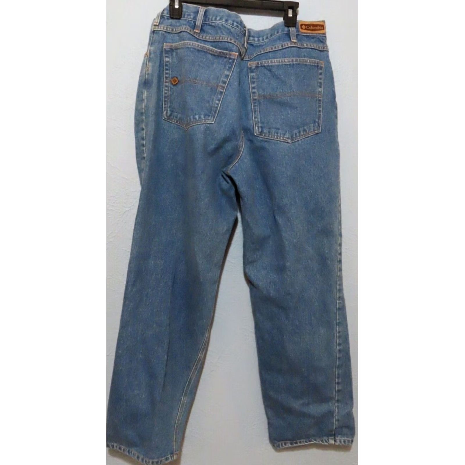 Vintage Columbia Jeans Men 36x32 Straight Blue 30 Inseam Straight Leg Mens Blue Jeans Size US 36 / EU 52 - 7 Thumbnail
