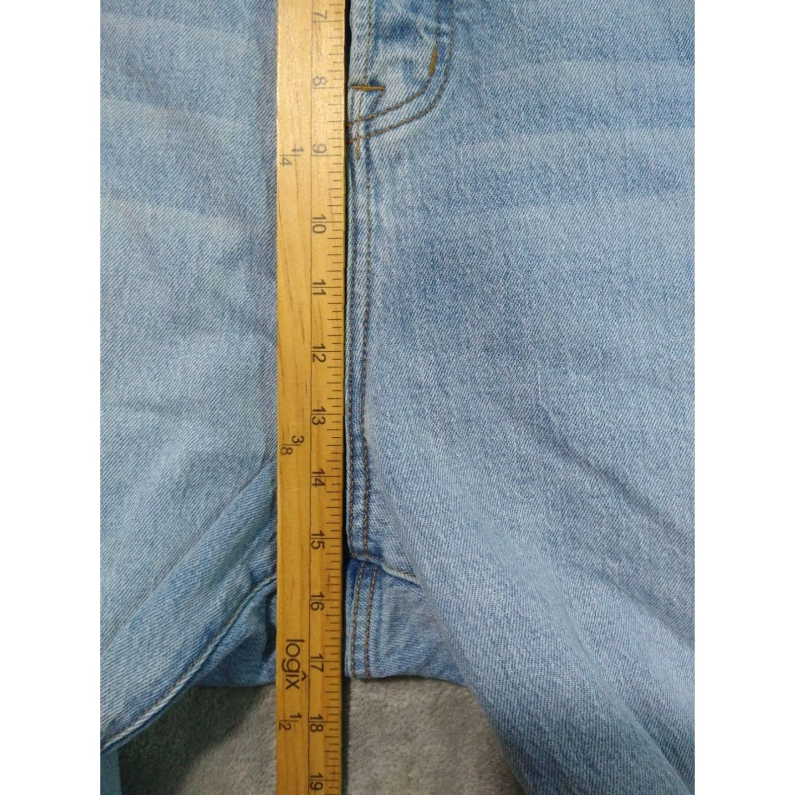 Torrid Torrid Jeans Womens 24R Blue Denim Skinny Ankle High Rise Button Fly Size 42" / US 20 - 4 Thumbnail