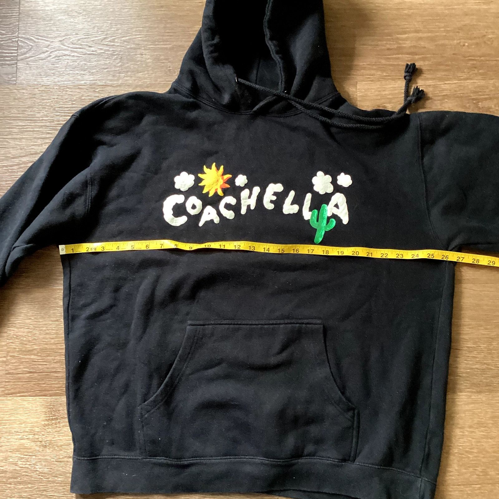 Coachella 2023 Coachella Black Hoodie- Size XL Size US XL / EU 56 / 4 - 3 Thumbnail
