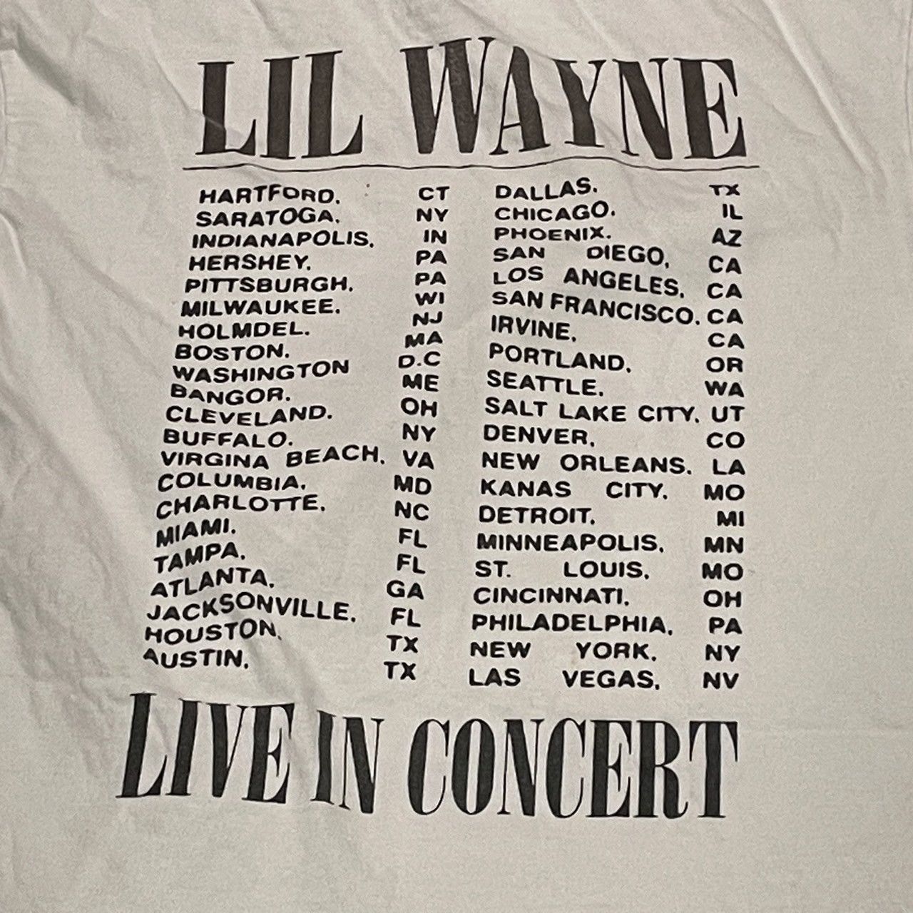 Lil Wayne × Rap Tees Rare Lil Wayne Hiphop Raptee Band Tee Size US S / EU 44-46 / 1 - 4 Thumbnail