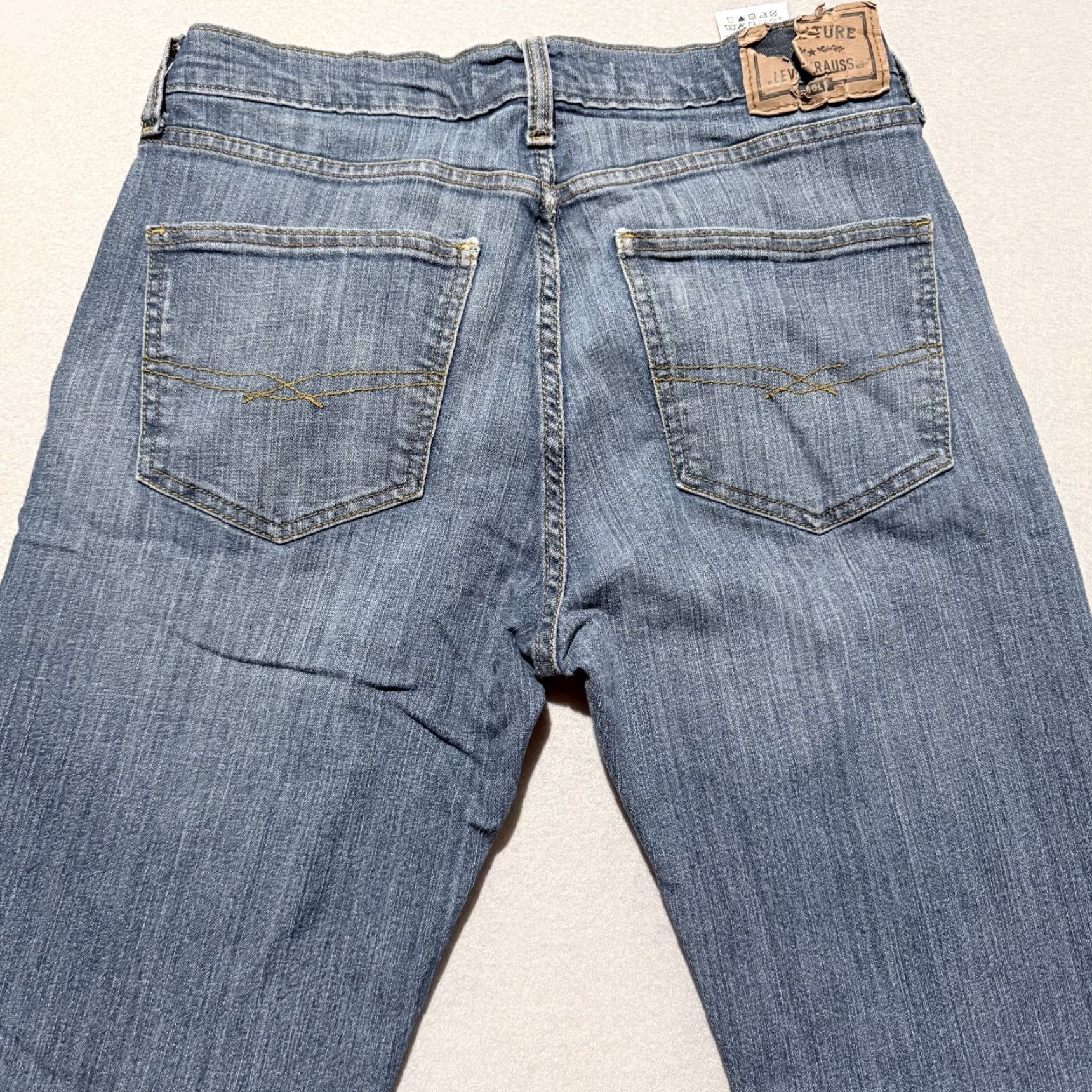 Vintage VINTAGE Signature by Levi Strauss Jeans Men’s Denim Mid Rise Classic Straight 32x32 Blue 5-Pocket Design Men Size US 32 / EU 48 - 4 Thumbnail