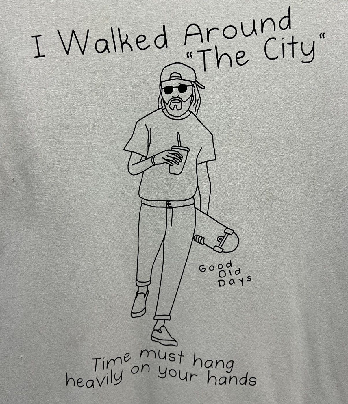 Vintage VINTAGE WEGO GOOD OLD DAYS I WALKED AROUND “THE CITY” SHIRT Size US S / EU 44-46 / 1 - 3 Thumbnail