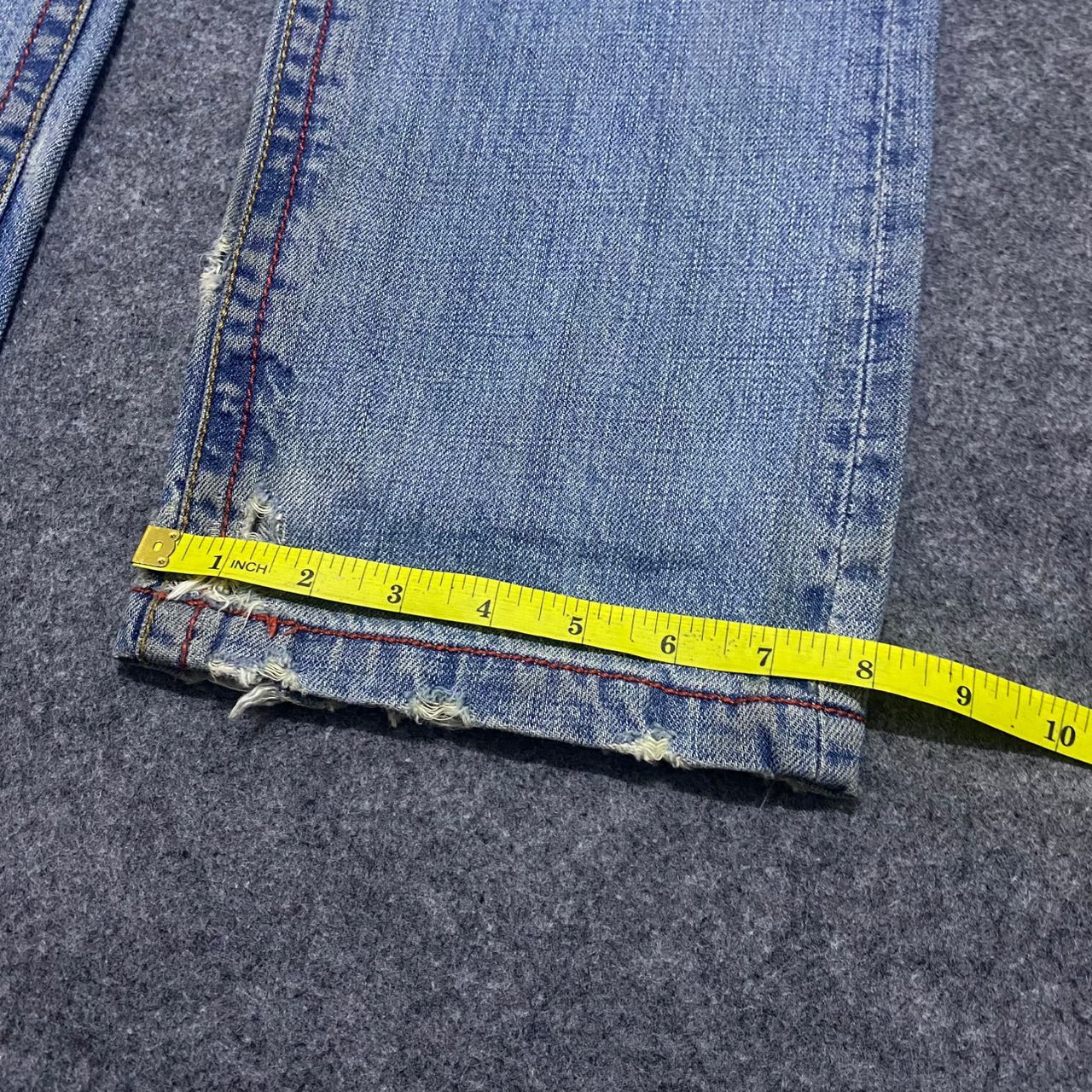 Gotcha 💥Best Offer💥Vintage Gotcha Surfwear Distressed Denim Size US 32 / EU 48 - 7 Thumbnail
