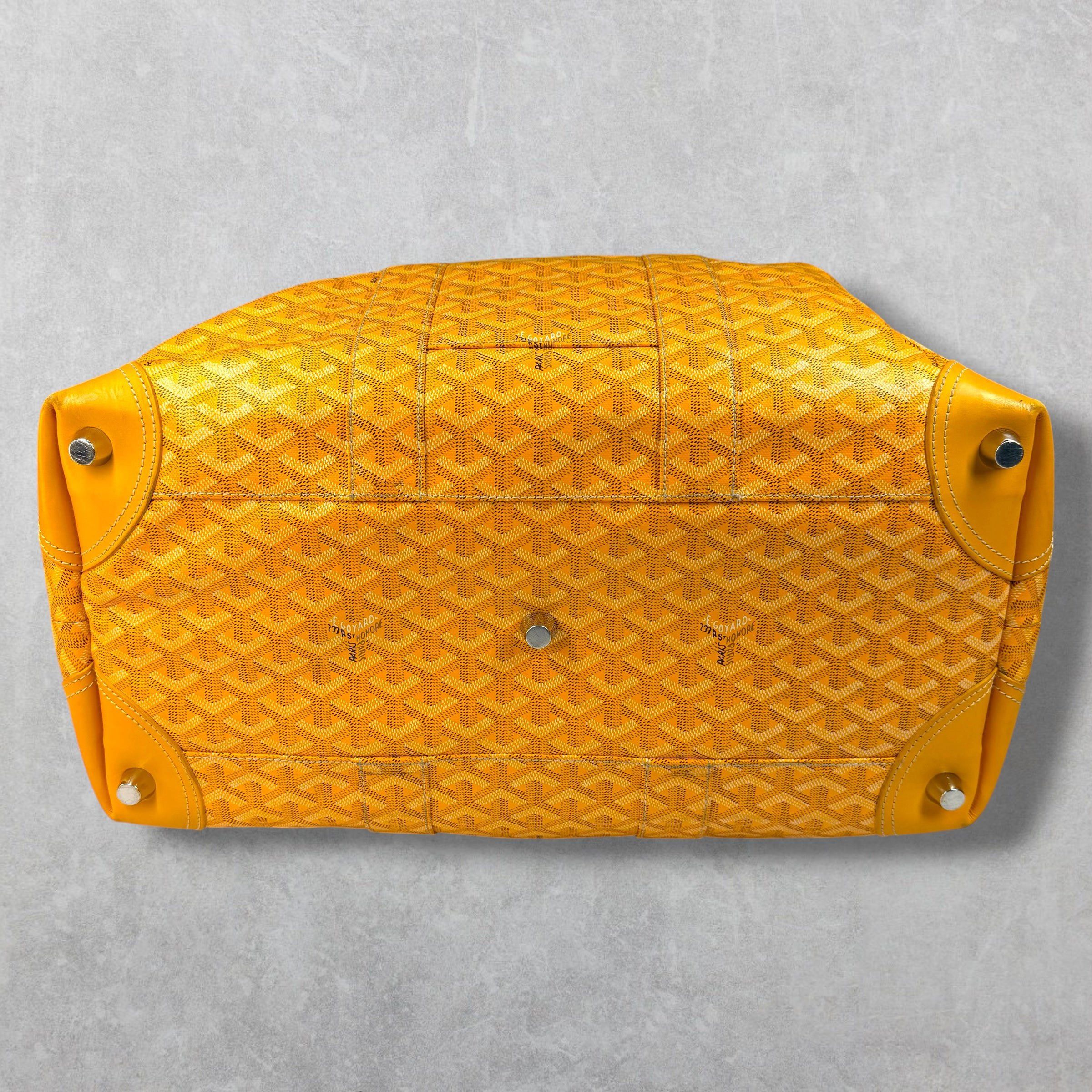 Goyard Goyard Yellow Goyardine Boeing 45 Size ONE SIZE - 8 Thumbnail