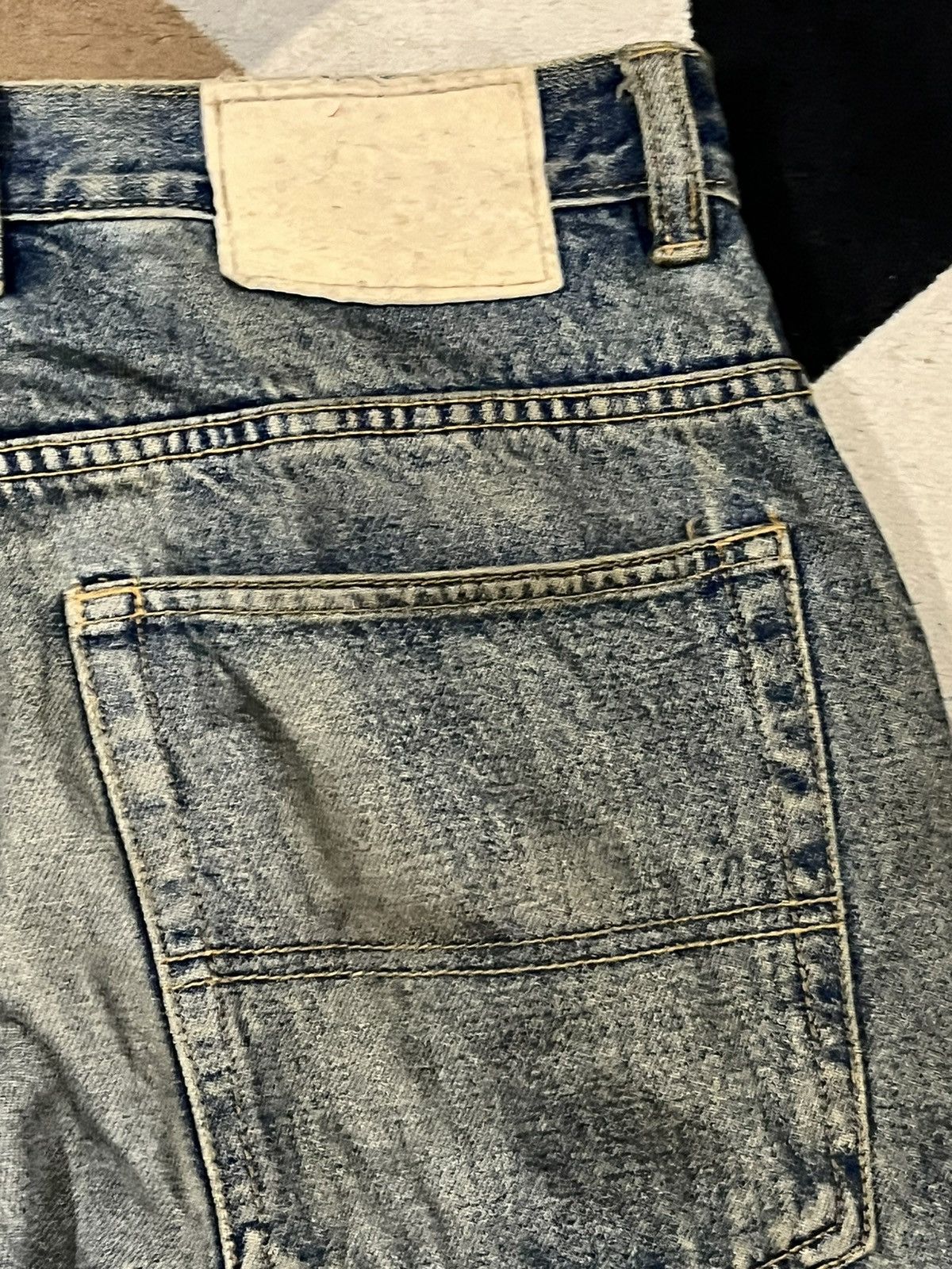 Yasuyuki Ishii Vintage Gate Jeans Mudwash Denim Size US 34 / EU 50 - 9 Thumbnail
