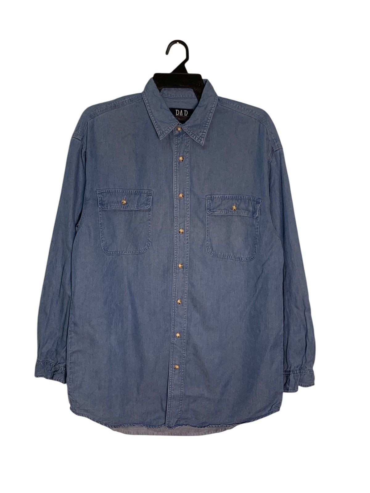 Japanese Brand Rare Design BAB Club Double Pockets Button Ups Shirts Size US M / EU 48-50 / 2 - 1 Thumbnail