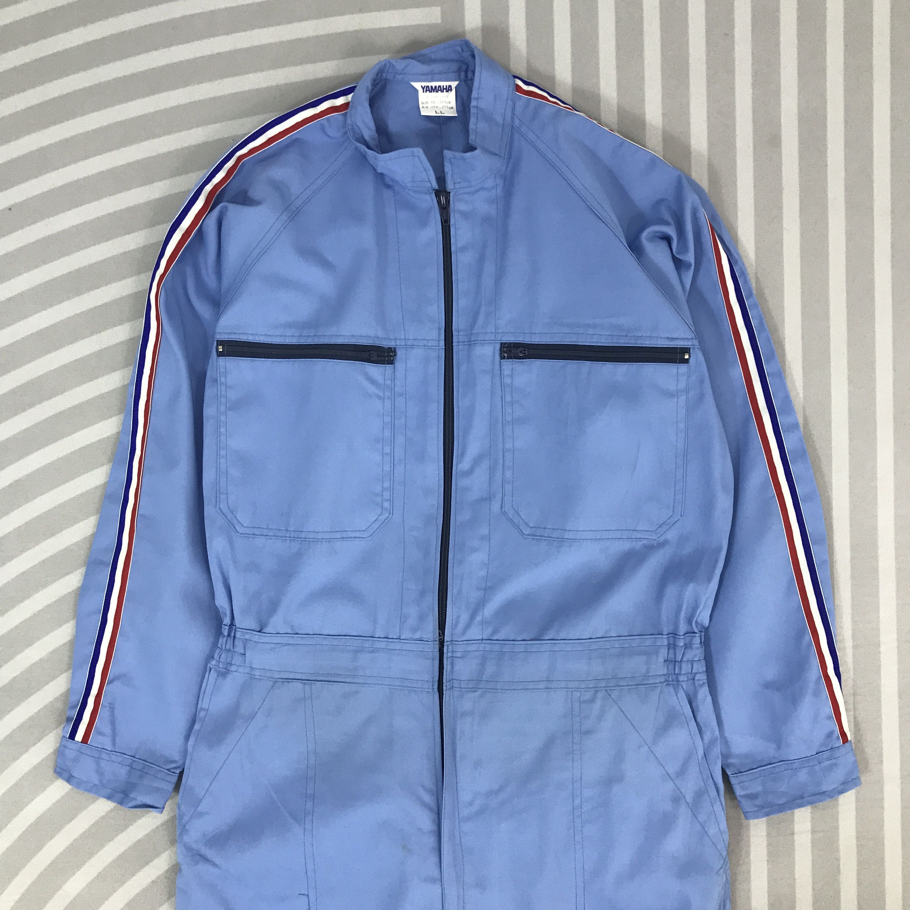 Yamaha Vintage Yamaha Racing Coverall japan jacket Size US L / EU 52-54 / 3 - 3 Thumbnail