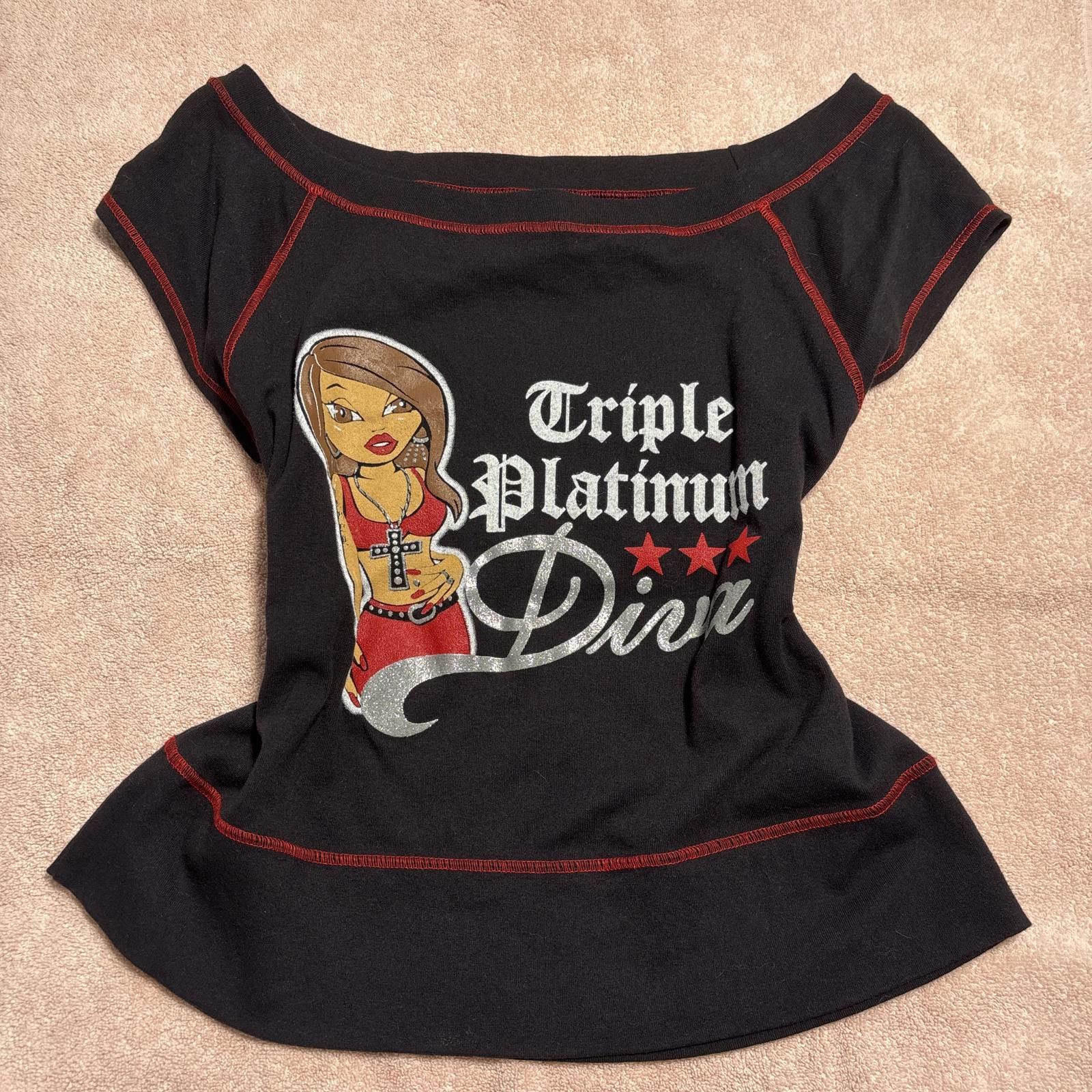 Other y2k diva grunge baddie blouse top Size XL / US 12-14 / IT 48-50 - 1 Thumbnail
