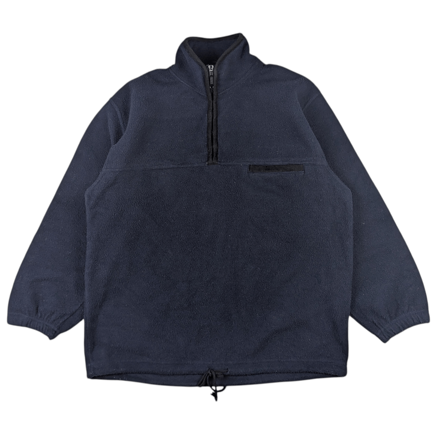 Japanese Brand 90's UNIQLO Blue Blank Plain Sherpa Fleece Sweatshirt Size US M / EU 48-50 / 2 - 3 Thumbnail