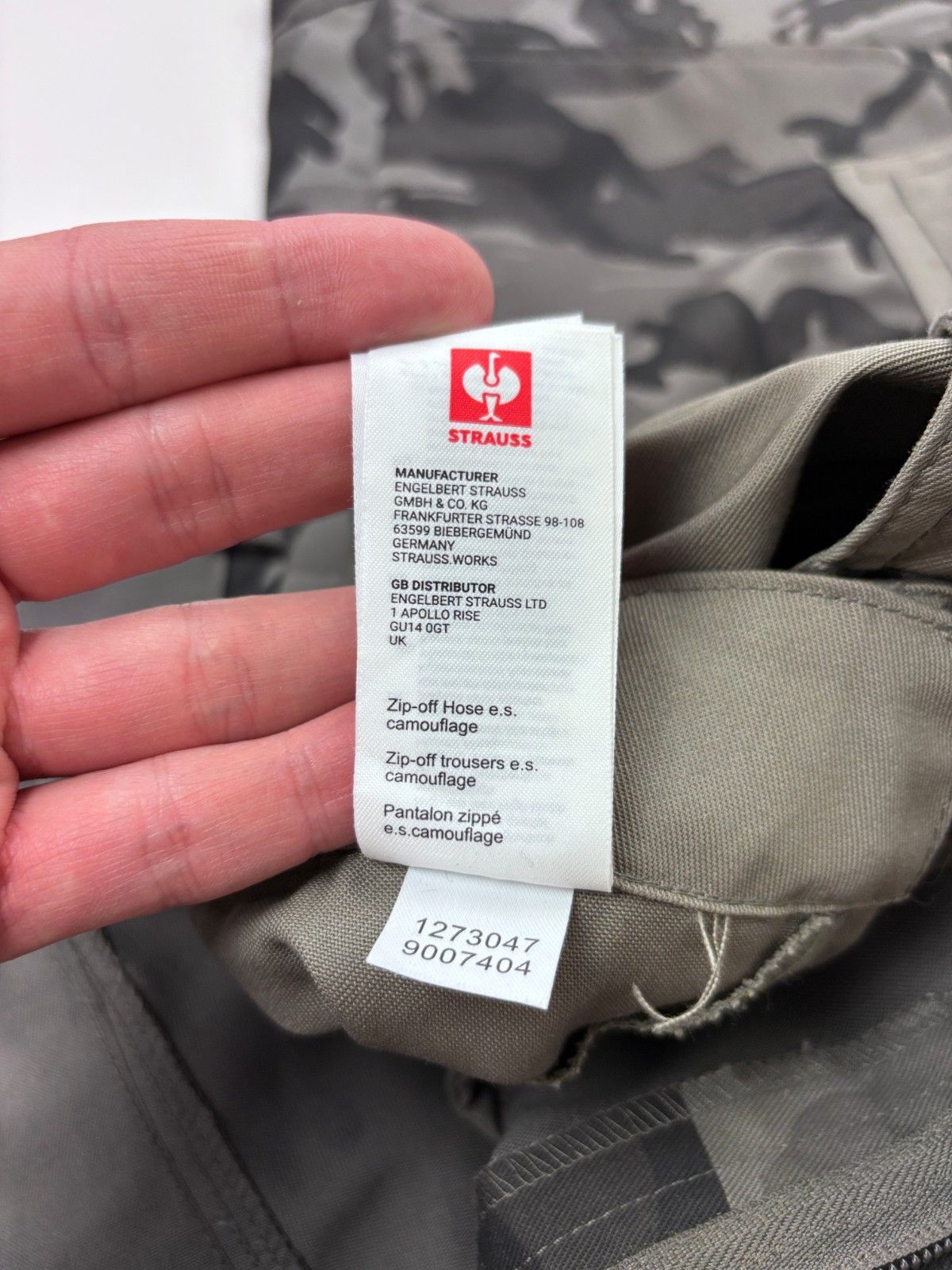 Other Engelbert Strauss Camouflage Cargo Shorts Workwear 34 Size US 34 / EU 50 - 10 Thumbnail