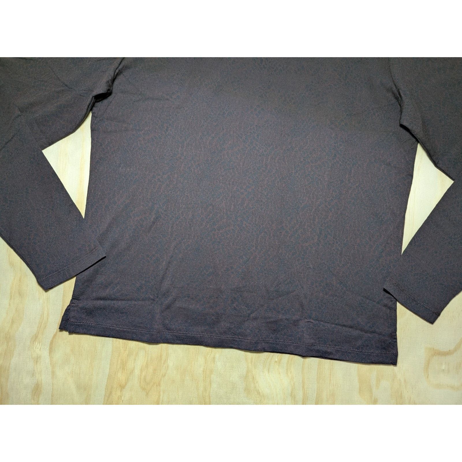 Robert Barakett Robert Barakett Men's Medium Open Collar Polo Long Sleeve Size US M / EU 48-50 / 2 - 2 Thumbnail