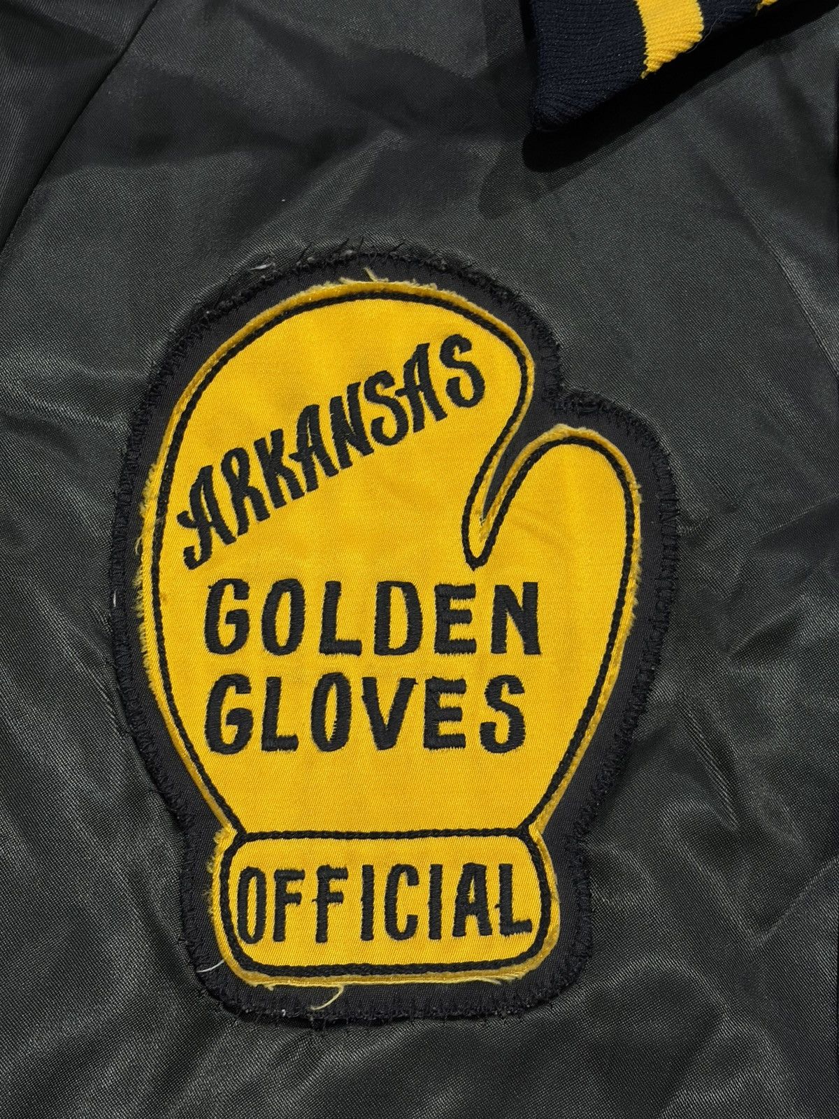 Vintage Vintage Don Alleson Arkansas Golden Gloves Boxing Jacket Size US XL / EU 56 / 4 - 3 Thumbnail