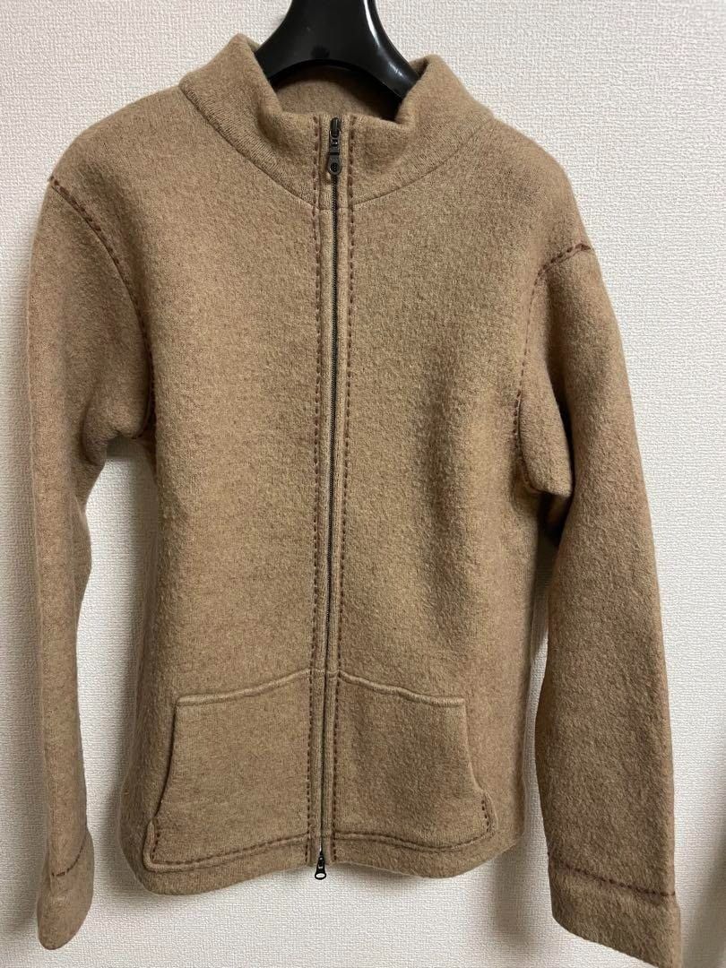 Yohji Yamamoto Contrast Stitch Zip Sweater Size US M / EU 48-50 / 2 - 1 Thumbnail