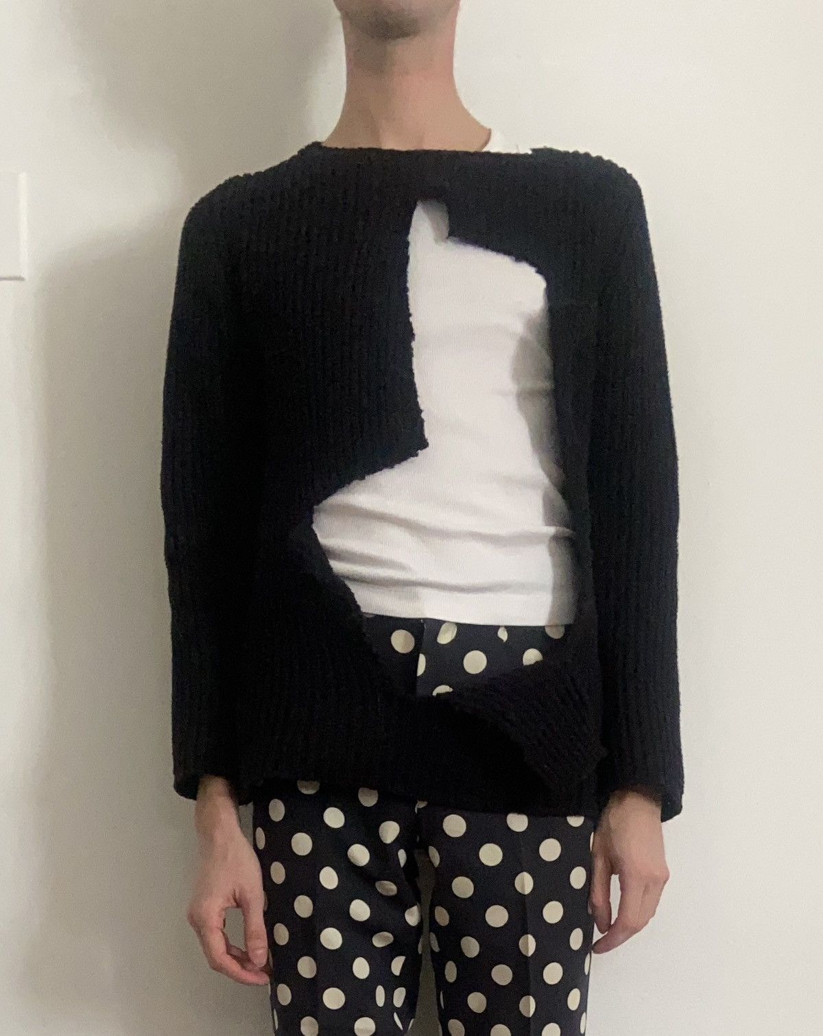 Comme des Garcons CdG Hole Sweater Size US L / EU 52-54 / 3 - 1 Thumbnail
