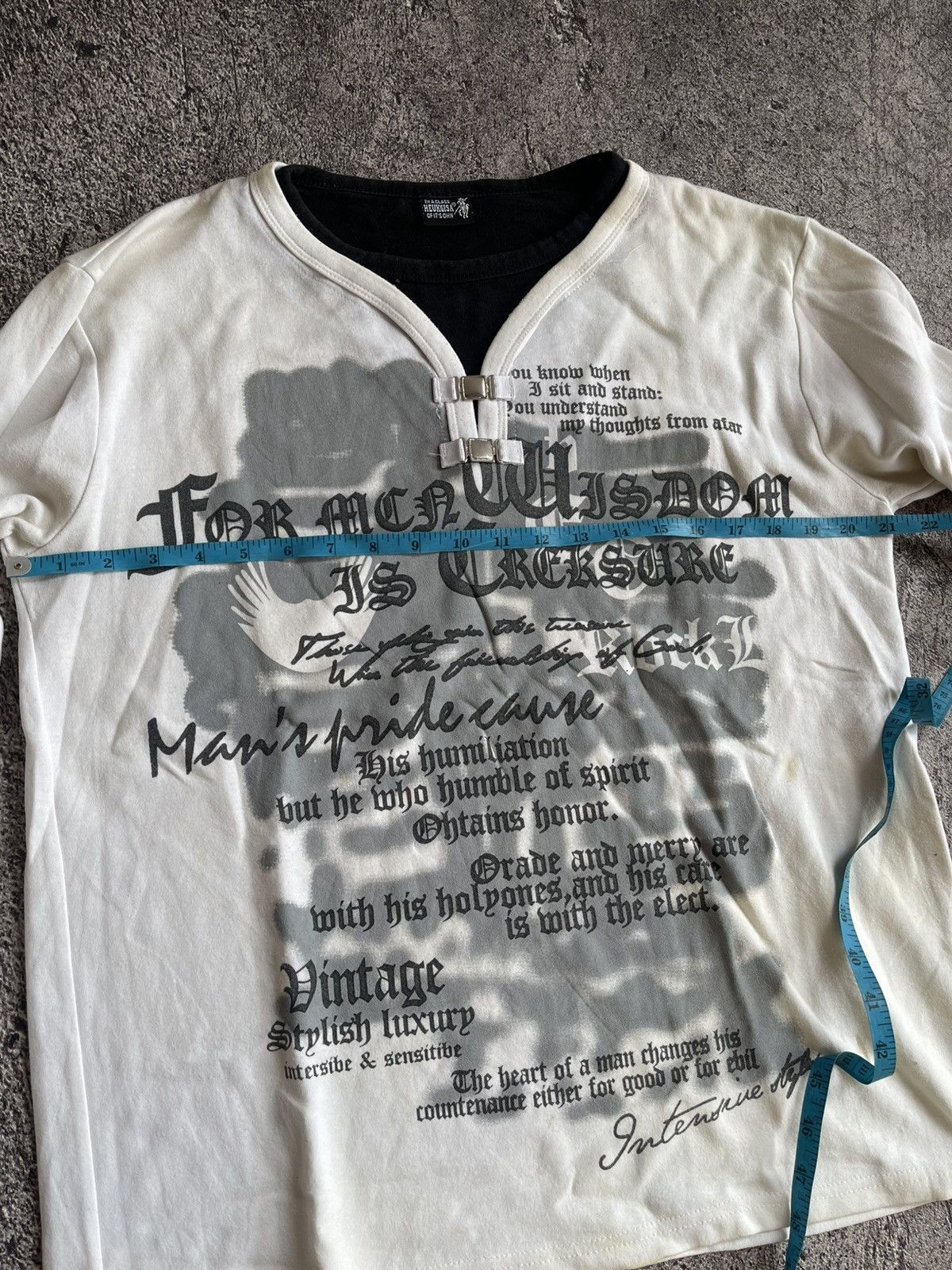 Japanese Brand Y2K Heukgisa tribal ifsixwasnine punk long sleeve Size US L / EU 52-54 / 3 - 7 Thumbnail