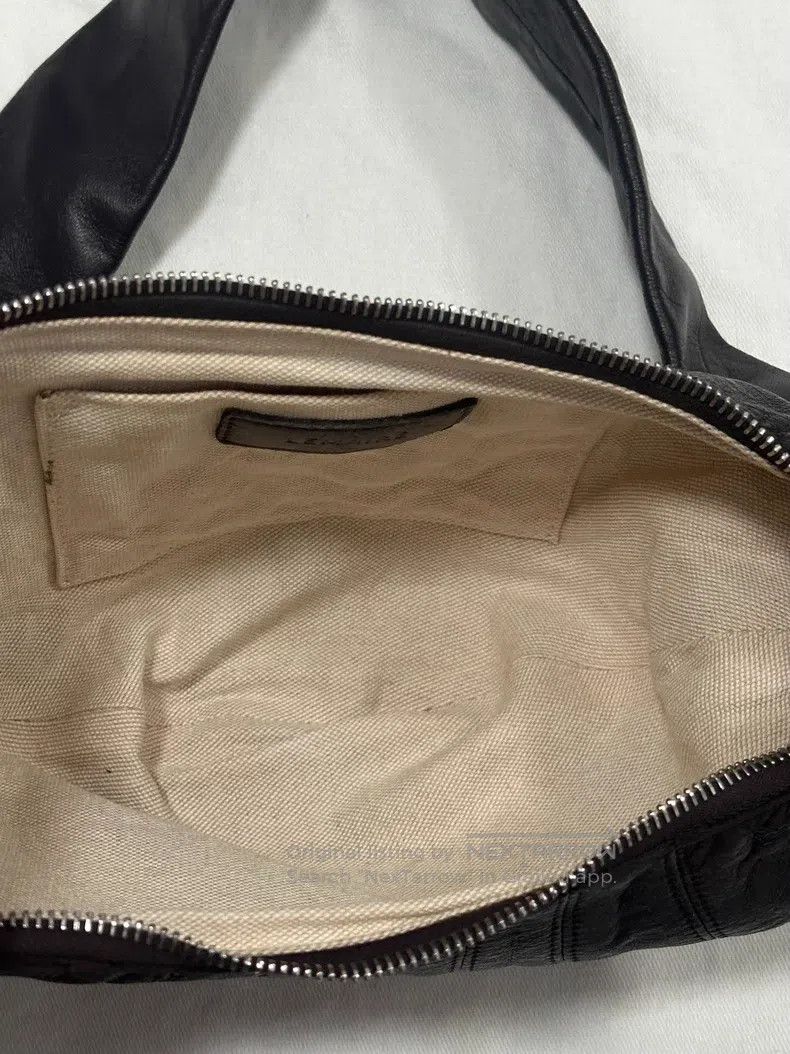 Lemaire LEMAIRE Dark Chocolate Brown Leather Horn Bag Size ONE SIZE - 9 Thumbnail