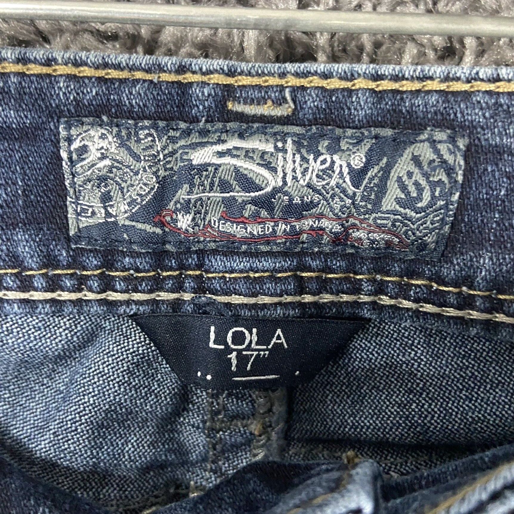 Silver Jeans Co. SILVER JEANS Lola Bootcut Jeans Women’s 26 Blue Metal Size 26" / US 2 / IT 38 - 5 Thumbnail