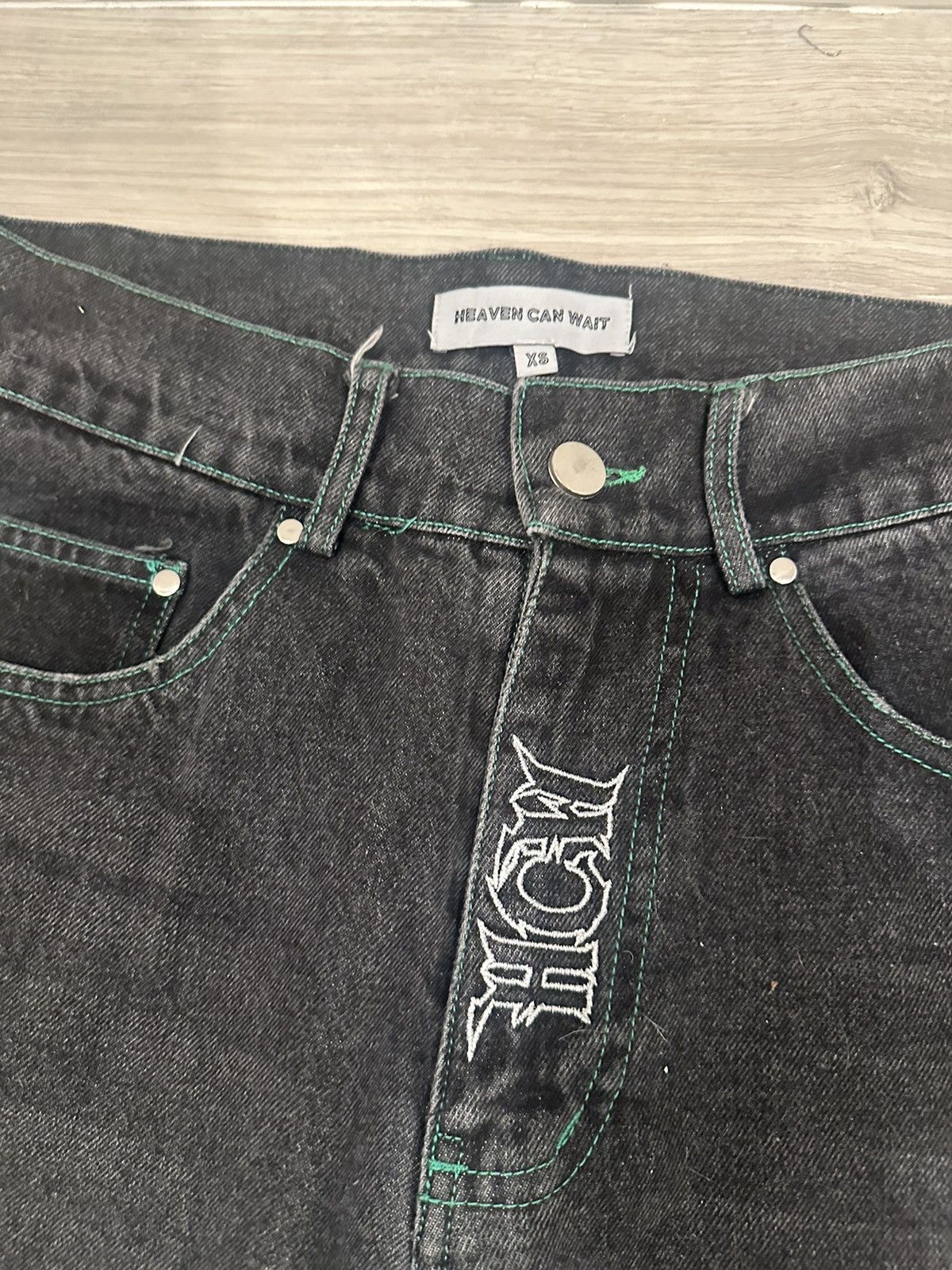 Other Black Heaven Can Wait Jeans Size US 30 / EU 46 - 3 Thumbnail