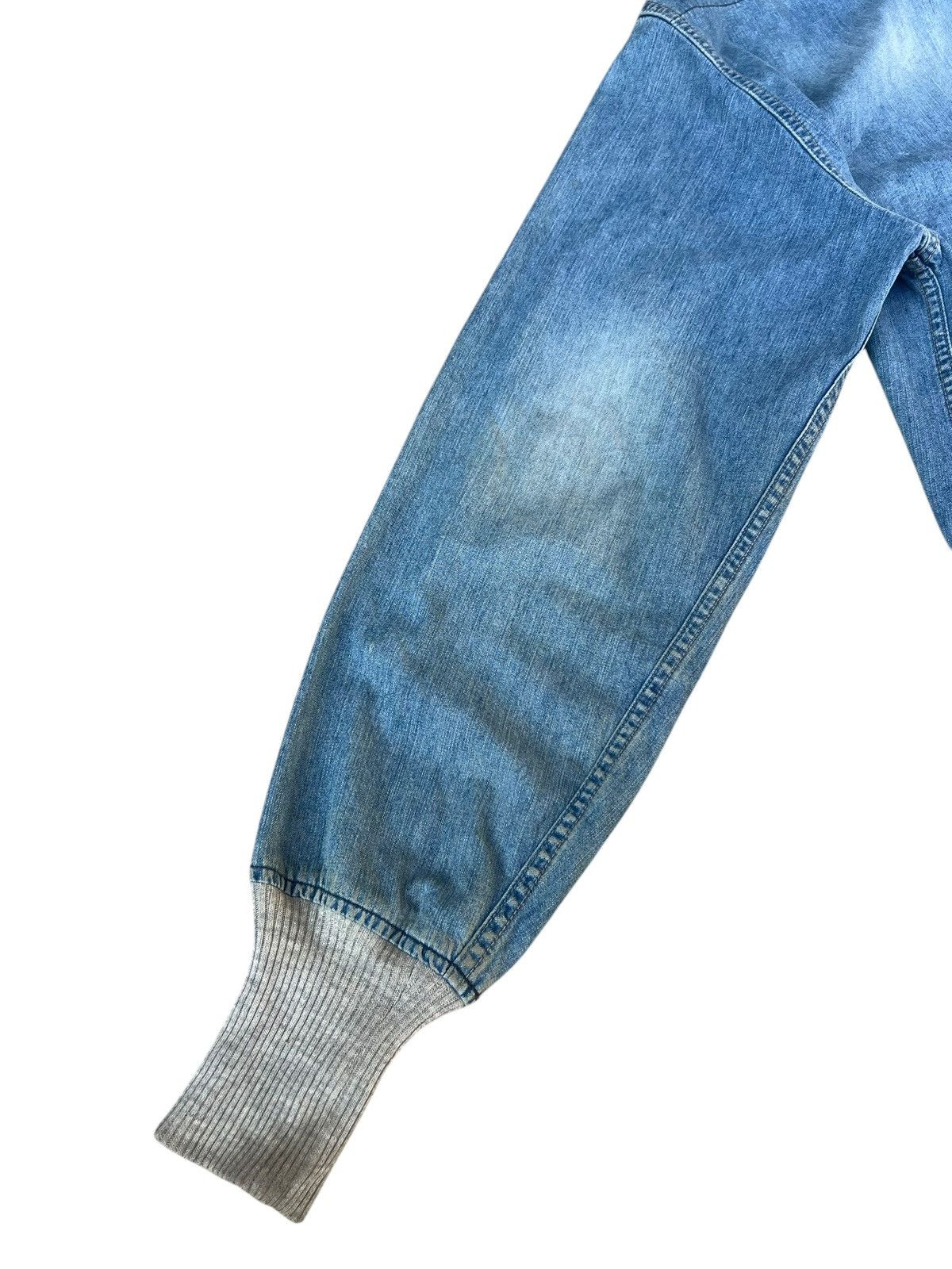Blue Blue Japan Vintage Blue Blue Japan Dirty Mud Stains Denim Jacket Size US L / EU 52-54 / 3 - 20 Thumbnail