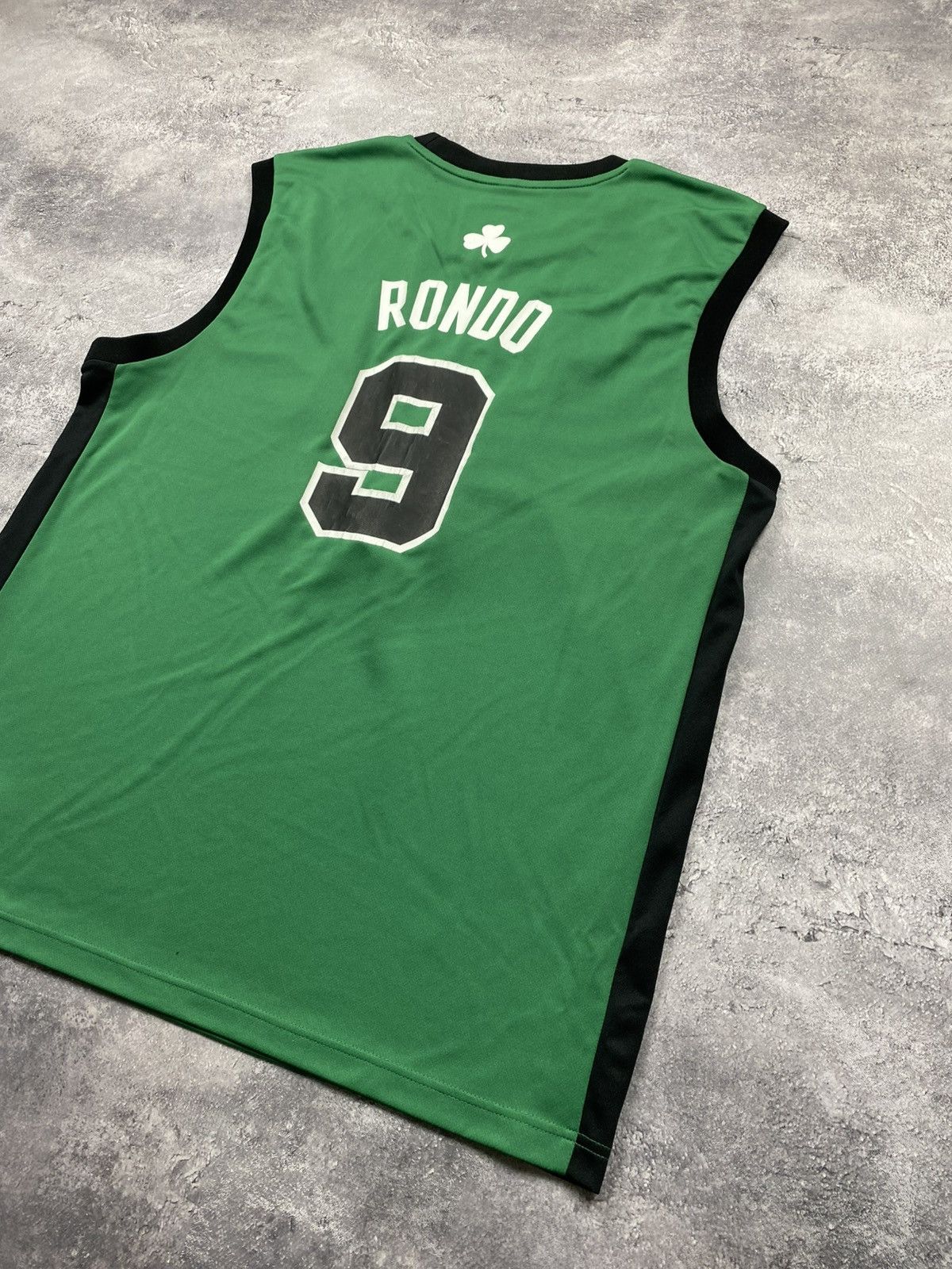 Adidas Adidas Boston Celtics Rondo 9 Jersey NBA Green Shirt Size US XL / EU 56 / 4 - 11 Thumbnail