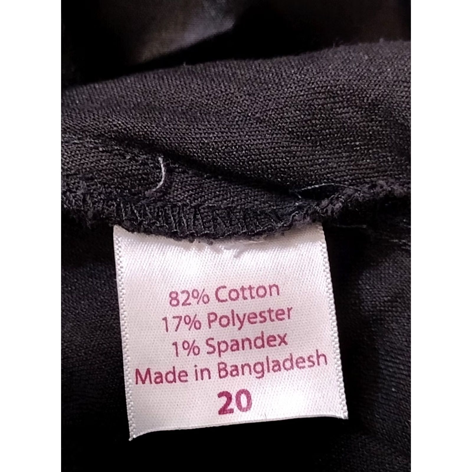 Denime Unbranded Women Stretch Skinny Denim Jeans 20 Black Size 42" / US 20 - 6 Thumbnail