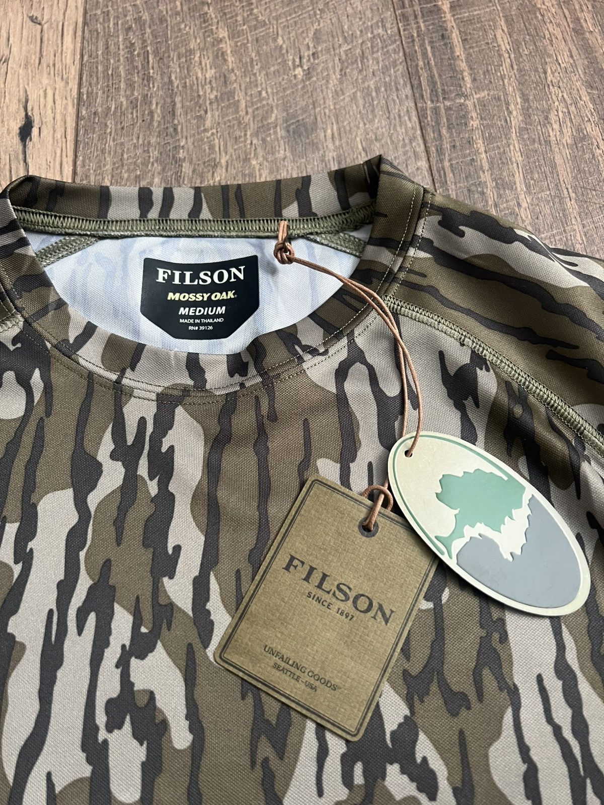 Filson × Mossy Oaks Filson x Mossy Oak Camo Long Sleeve Size US M / EU 48-50 / 2 - 3 Thumbnail