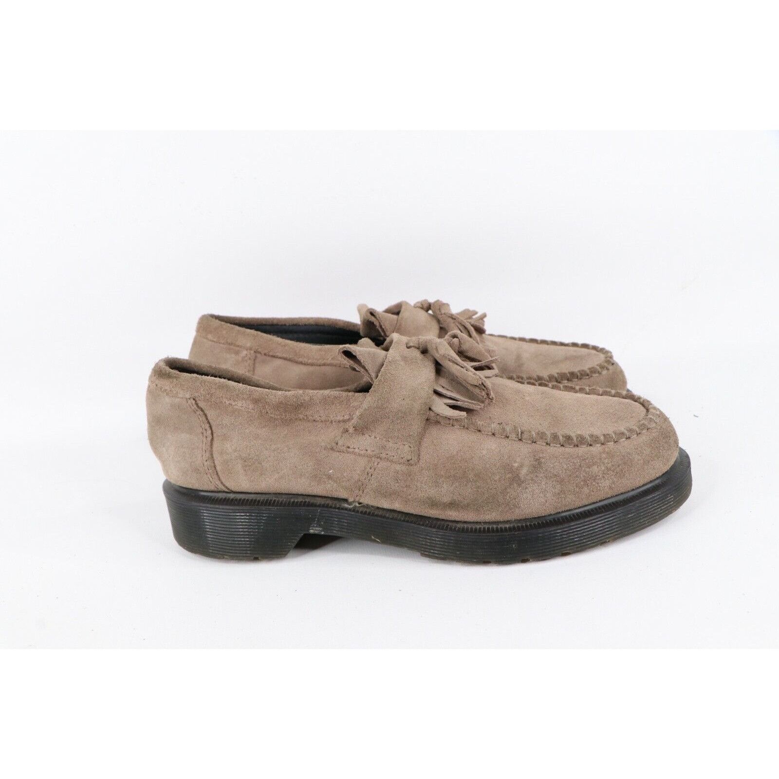 Dr. Martens × Vintage Vintage Dr Martens Suede Leather Chunky Platform Loafers Size US 6 / IT 36 - 3 Thumbnail