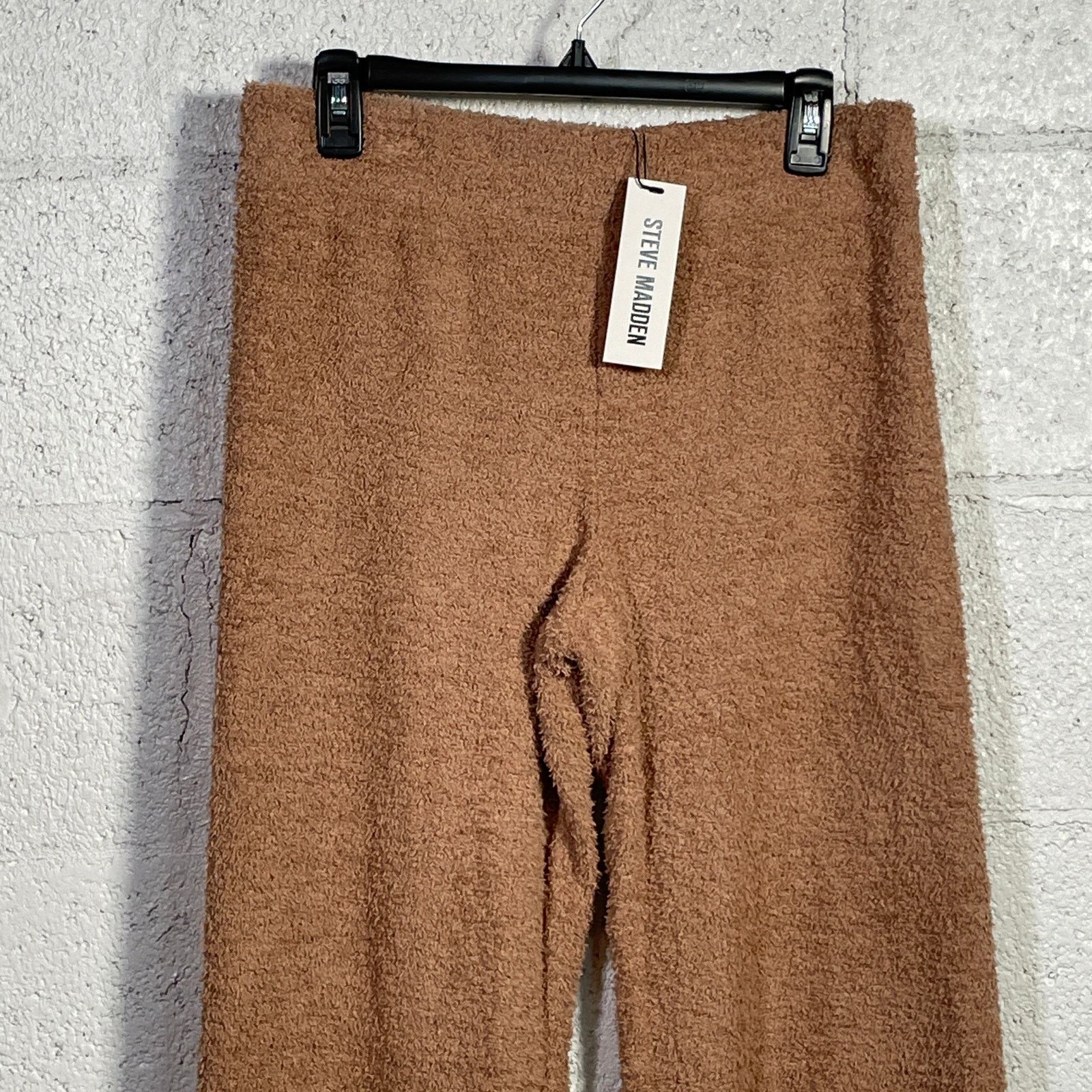 Steve Madden Steve Madden Women's Wide-Leg Chenille Sleep Pants praline M Size 30" / US 8 / IT 44 - 5 Thumbnail