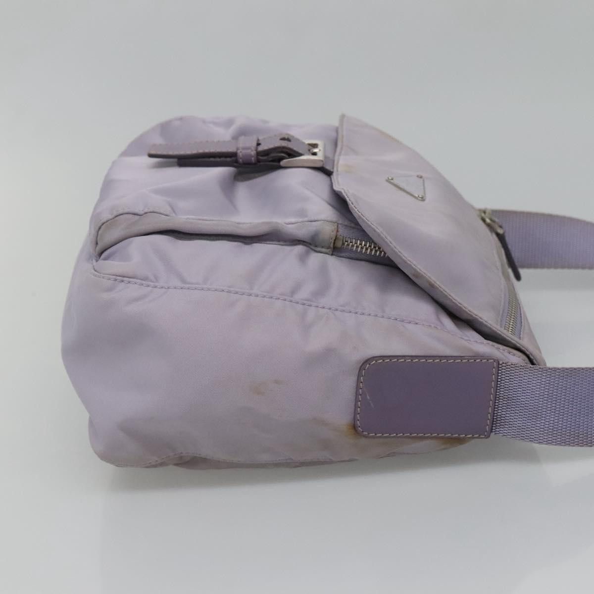 Prada PRADA Shoulder Bag Nylon Purple Silver Size ONE SIZE - 5 Thumbnail