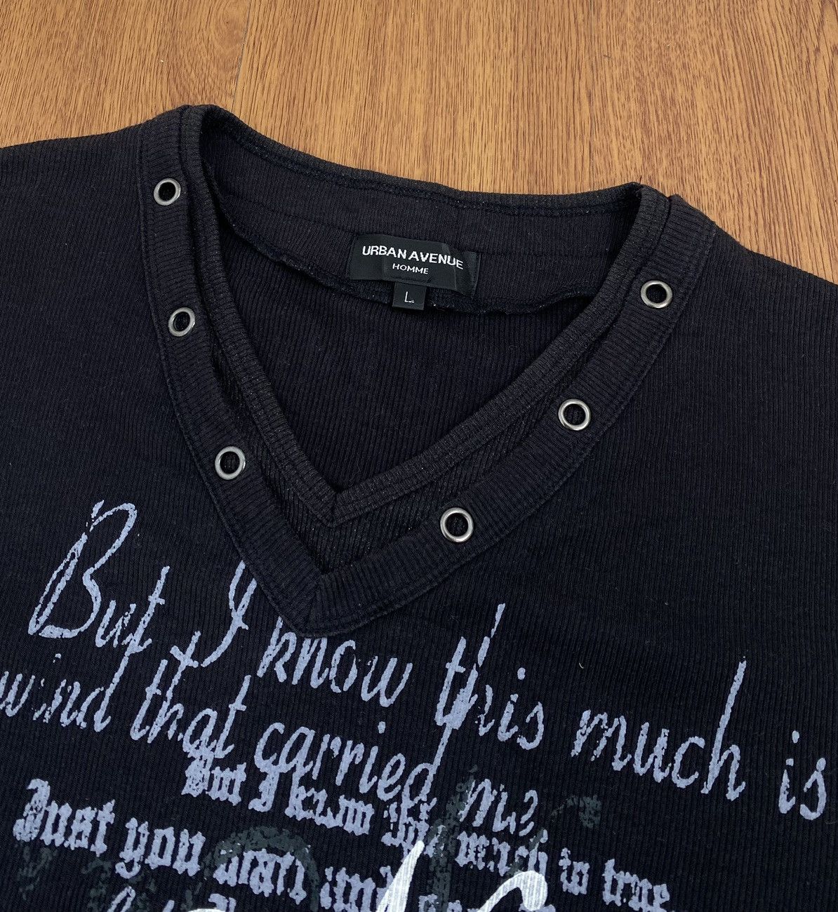 If Six Was Nine × Japanese Brand × Le Grande Bleu (L.G.B.) Urban avenue homme City Step t-shirt Size US L / EU 52-54 / 3 - 3 Thumbnail