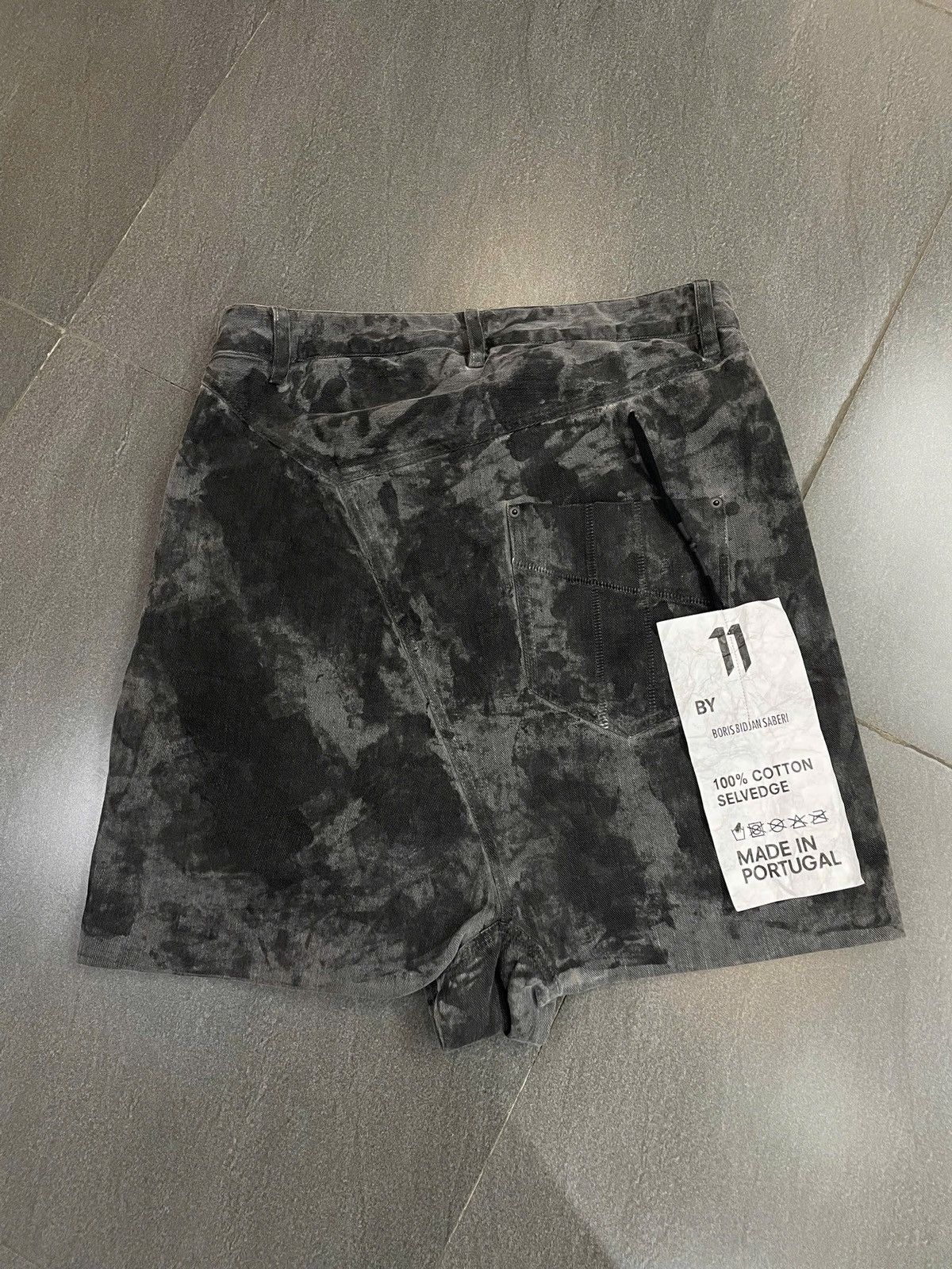 11 By Boris Bidjan Saberi 11 By Boris Bidjan Saberi Dark Gray Denim Size US 31 - 2 Thumbnail