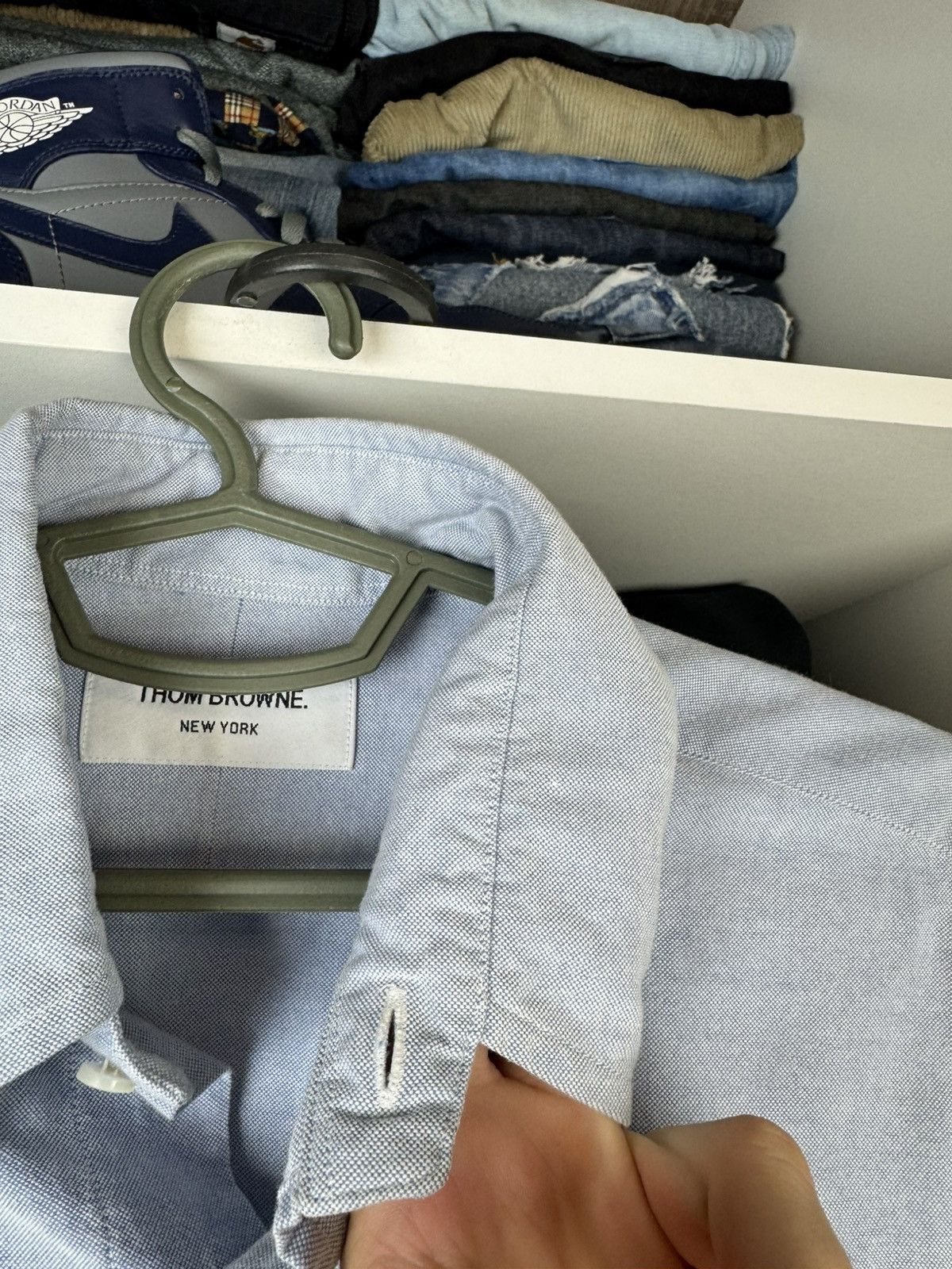 Thom Browne Button-Down Shirt Made in USA Long Sleeve Size 2