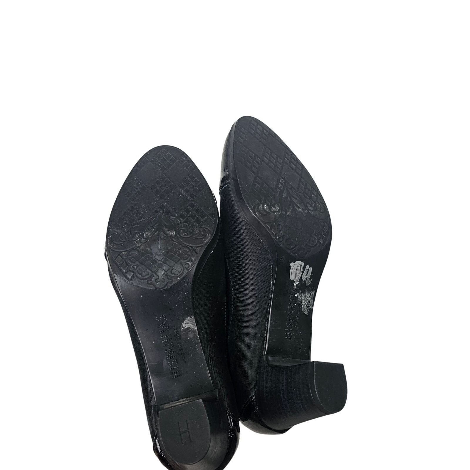 Globe Glove Shoes by Hispanitas Black Booties Slip Ons 38 (US 7) Size US 7 / IT 37 - 7 Thumbnail