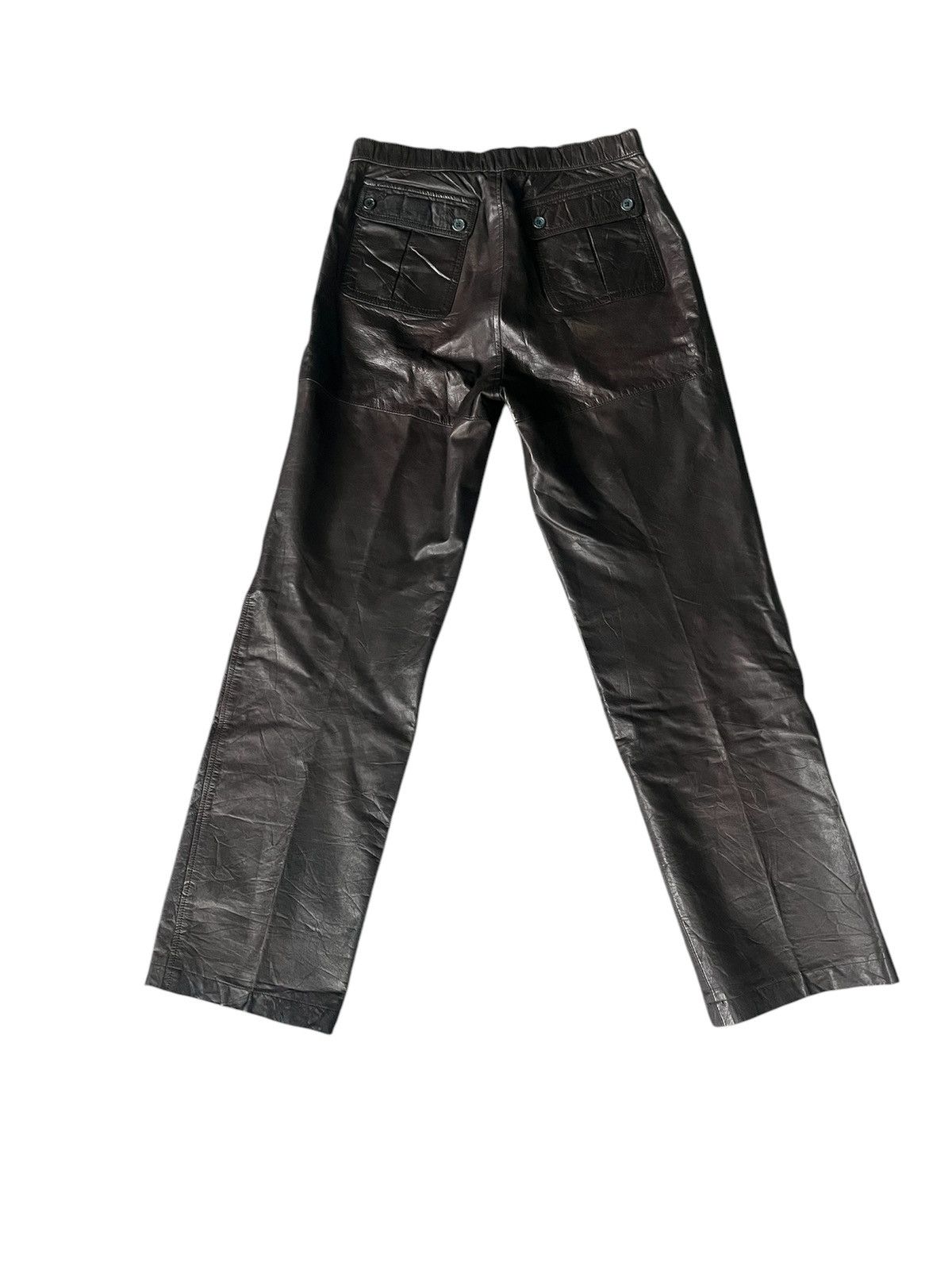 14th Addiction Japanese brand Sporty Voice Leather Brown Size US 29 - 2 Thumbnail
