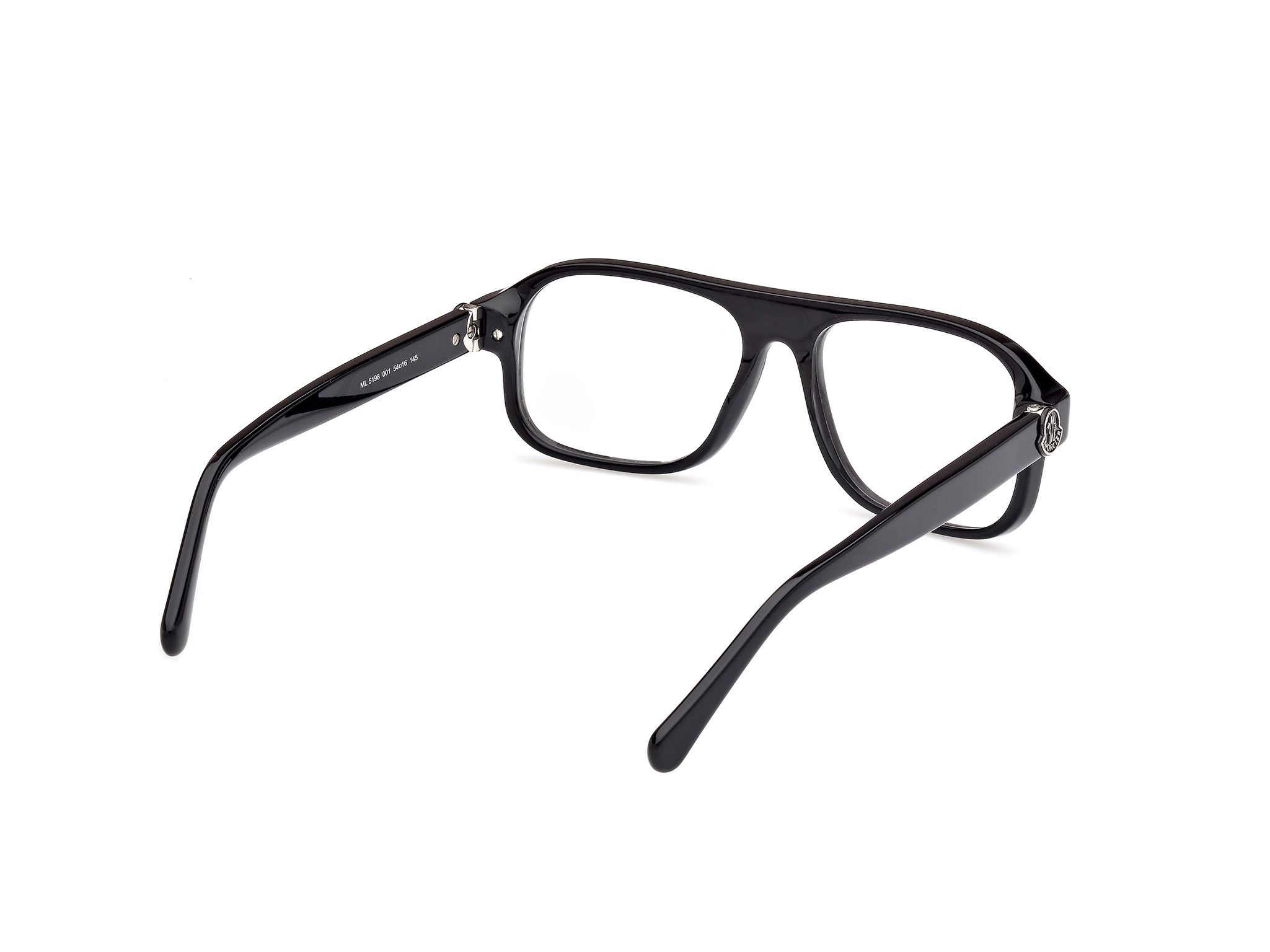 Moncler o1y0225 Size : OS / 54 mm Eyeglass Frame in Black Size ONE SIZE - 6 Thumbnail