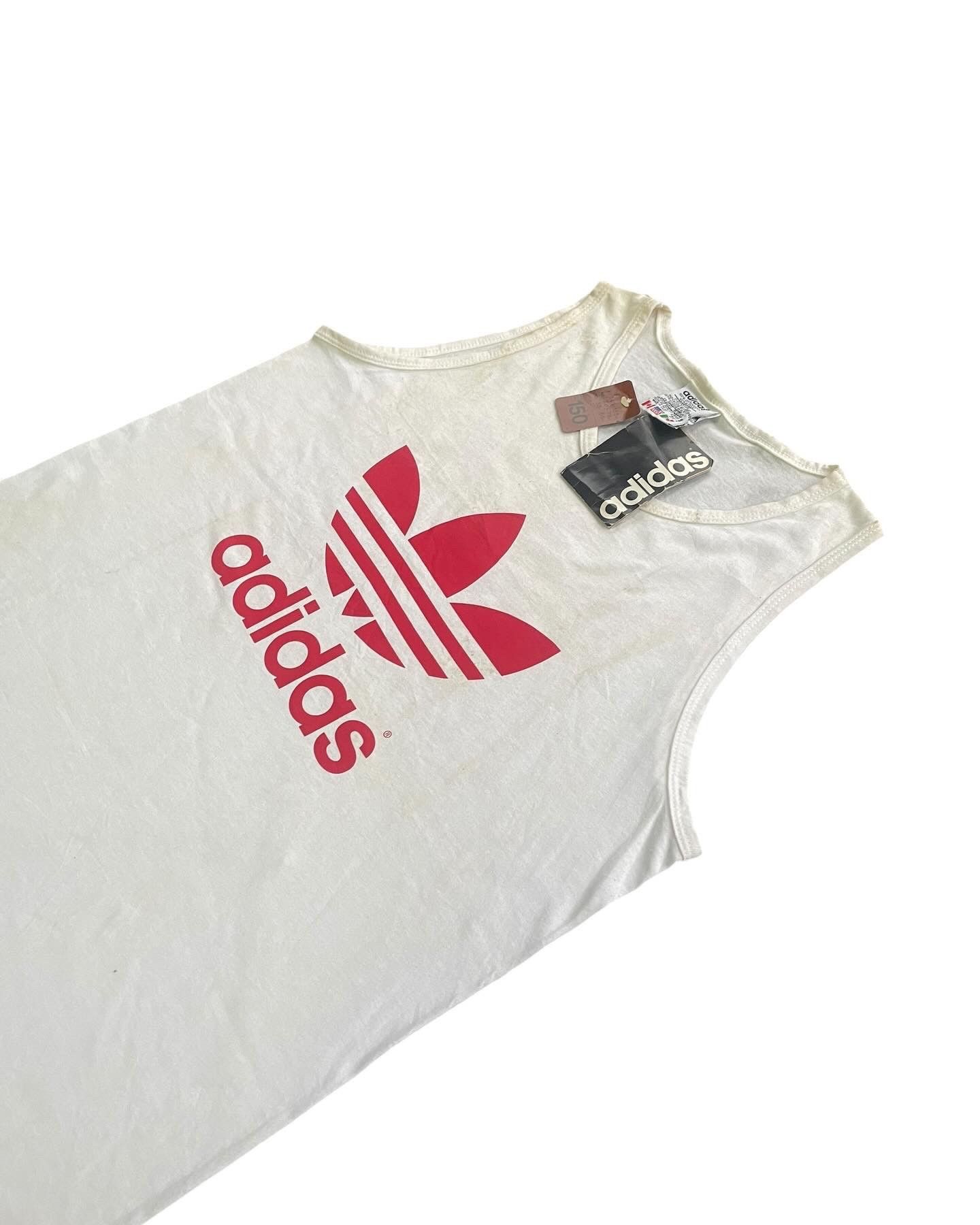 Adidas Vintage Deadstock Adidas Sleeveless Size US M / EU 48-50 / 2 - 2 Thumbnail