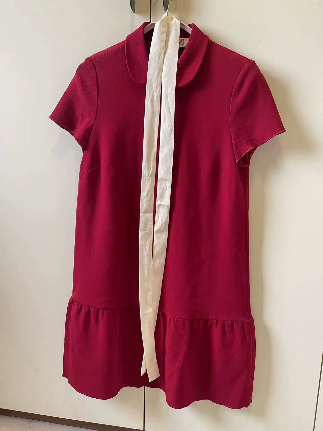 Valentino Valentino Women's Red Dress Size US M / EU 48-50 / 2 - 1 Thumbnail