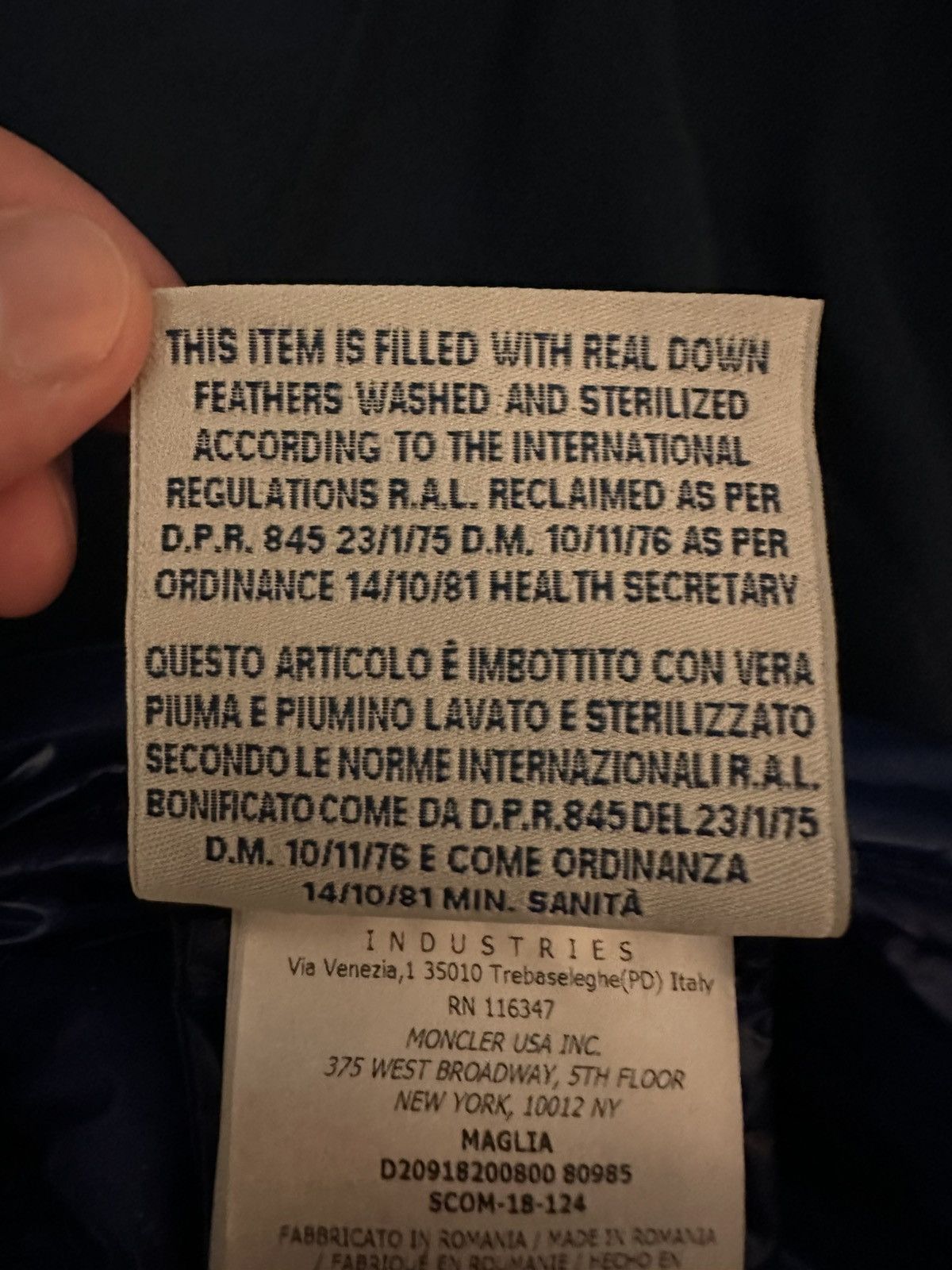 Moncler Moncler Partial Down Hoodie Size US L / EU 52-54 / 3 - 12 Thumbnail